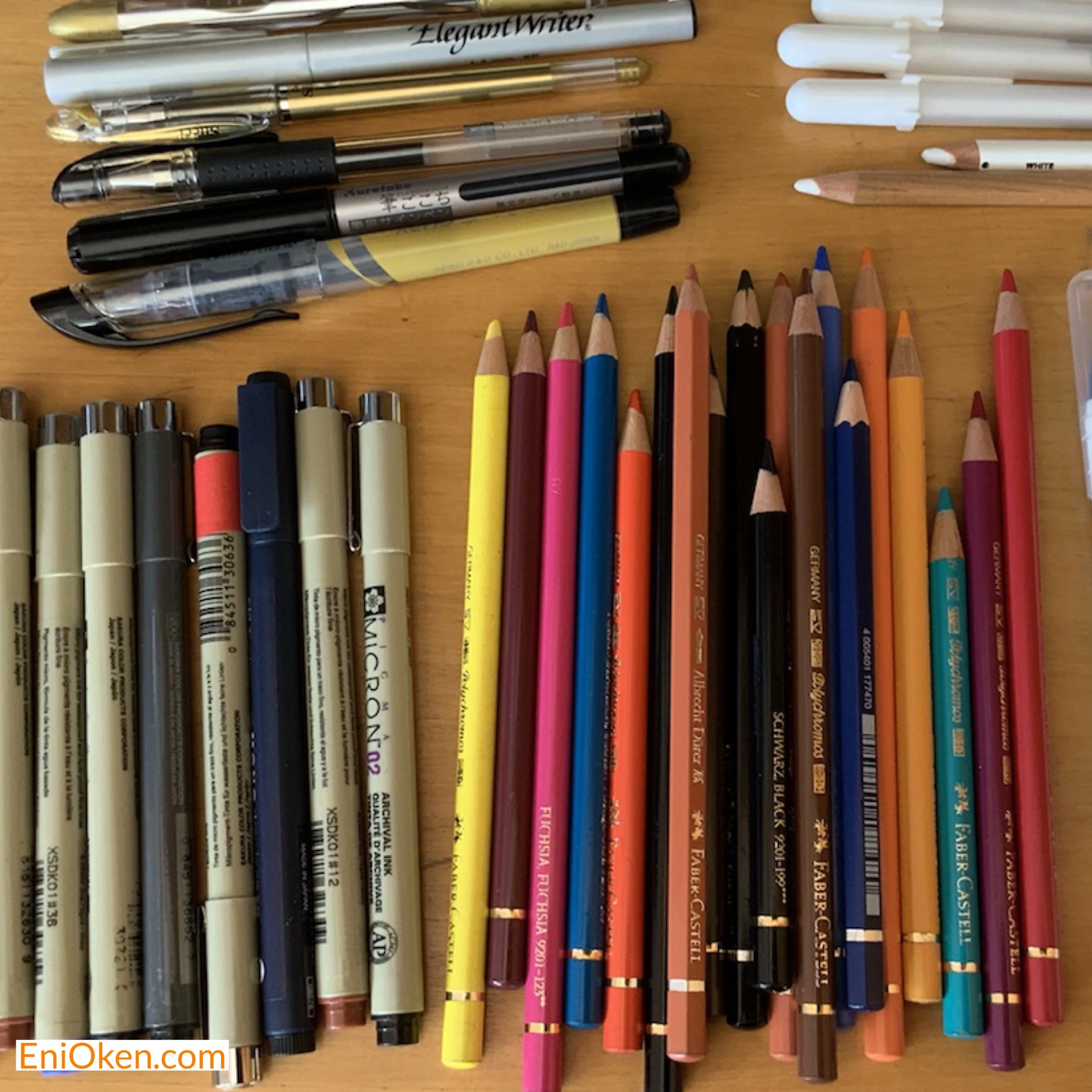 Art Supplies to bring during vacation trip
