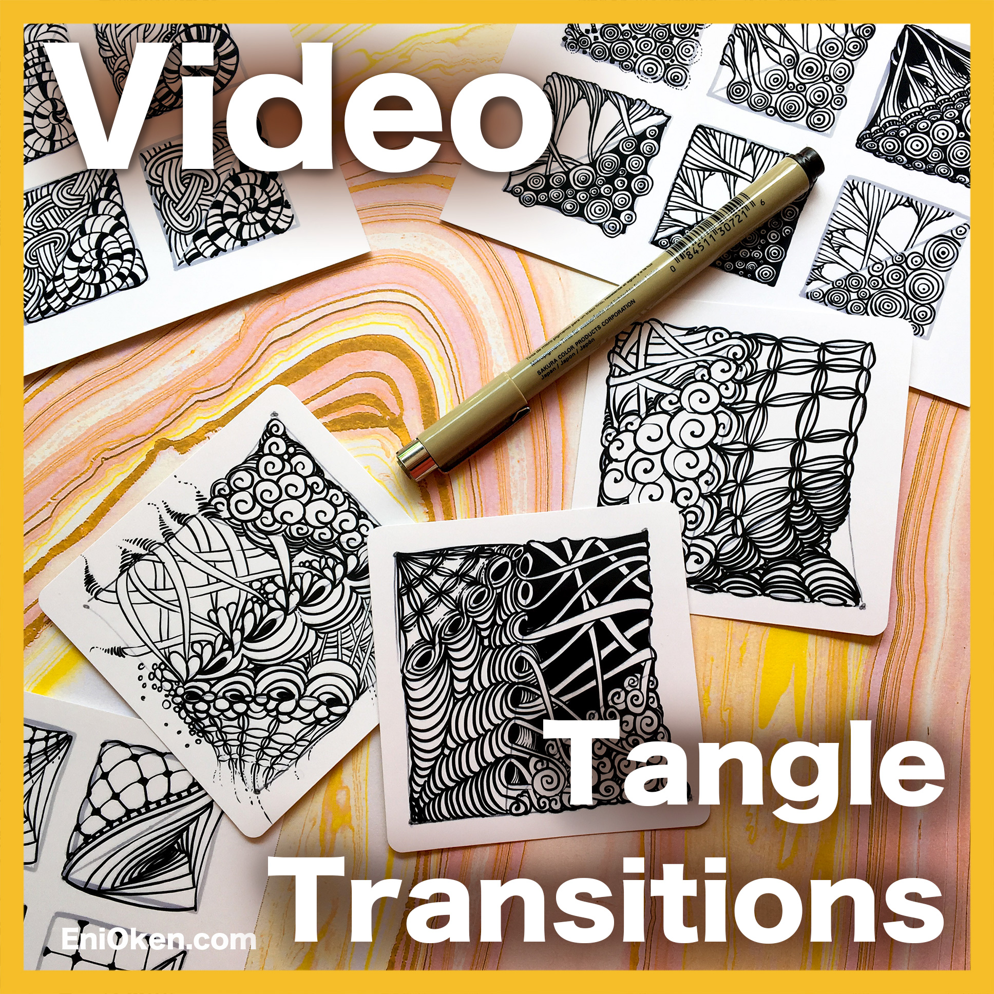 Tangle Transitions Video Lesson — Eni Oken