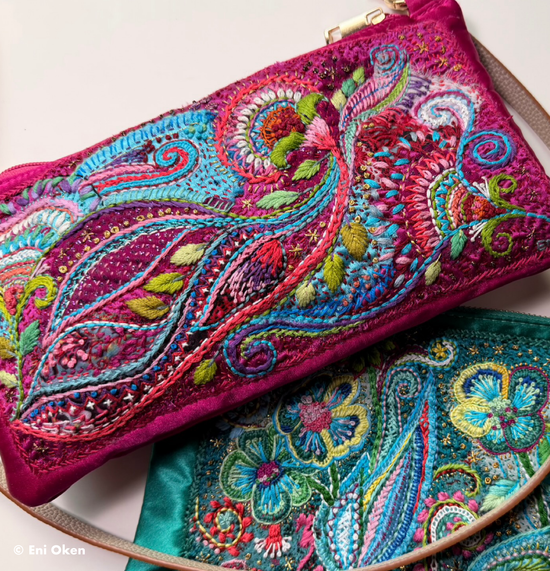 Embroidered Purses