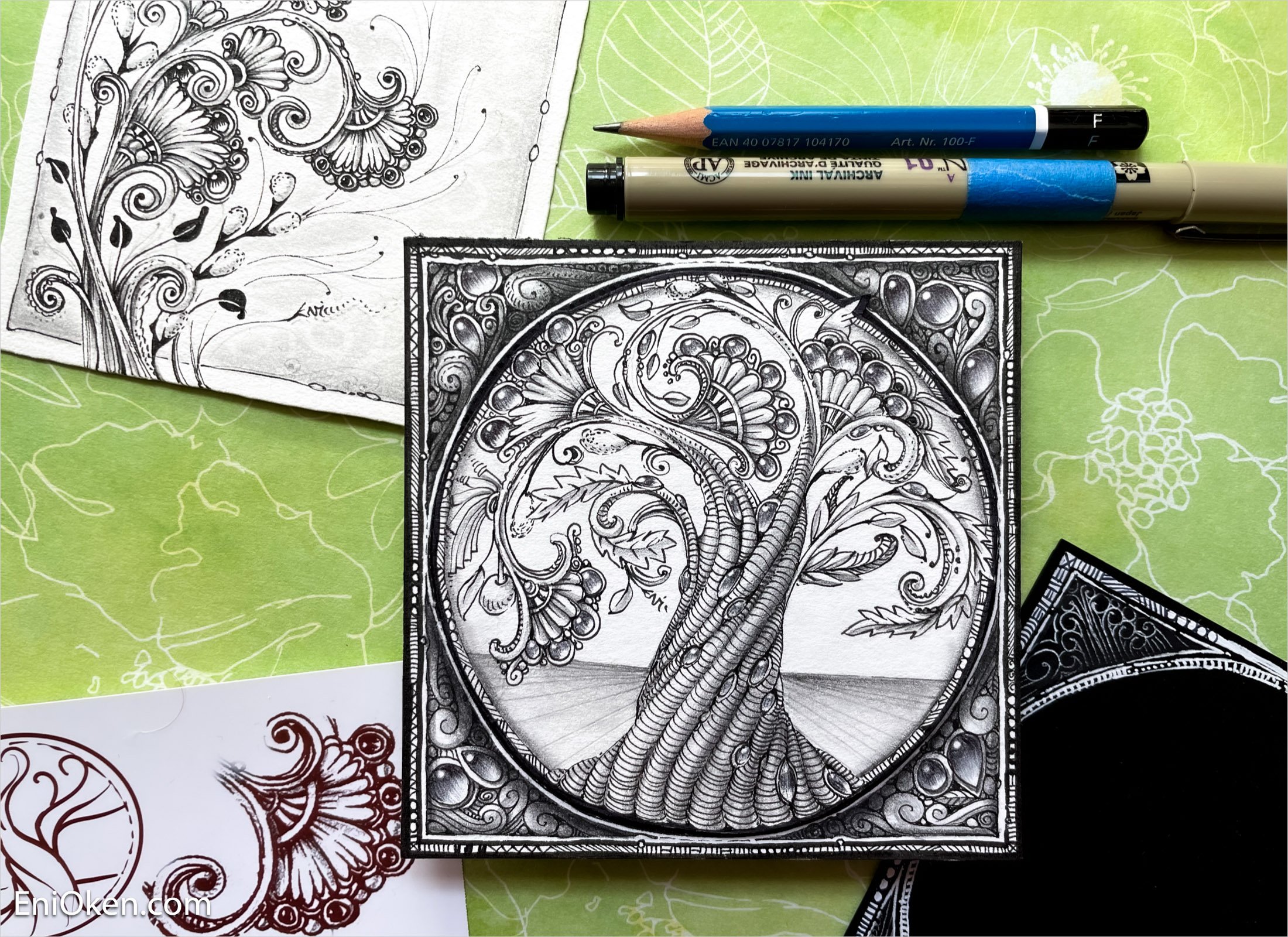 Zentangle Patterns Coloring Book: Packed with Interesting and Attractive  Pattern