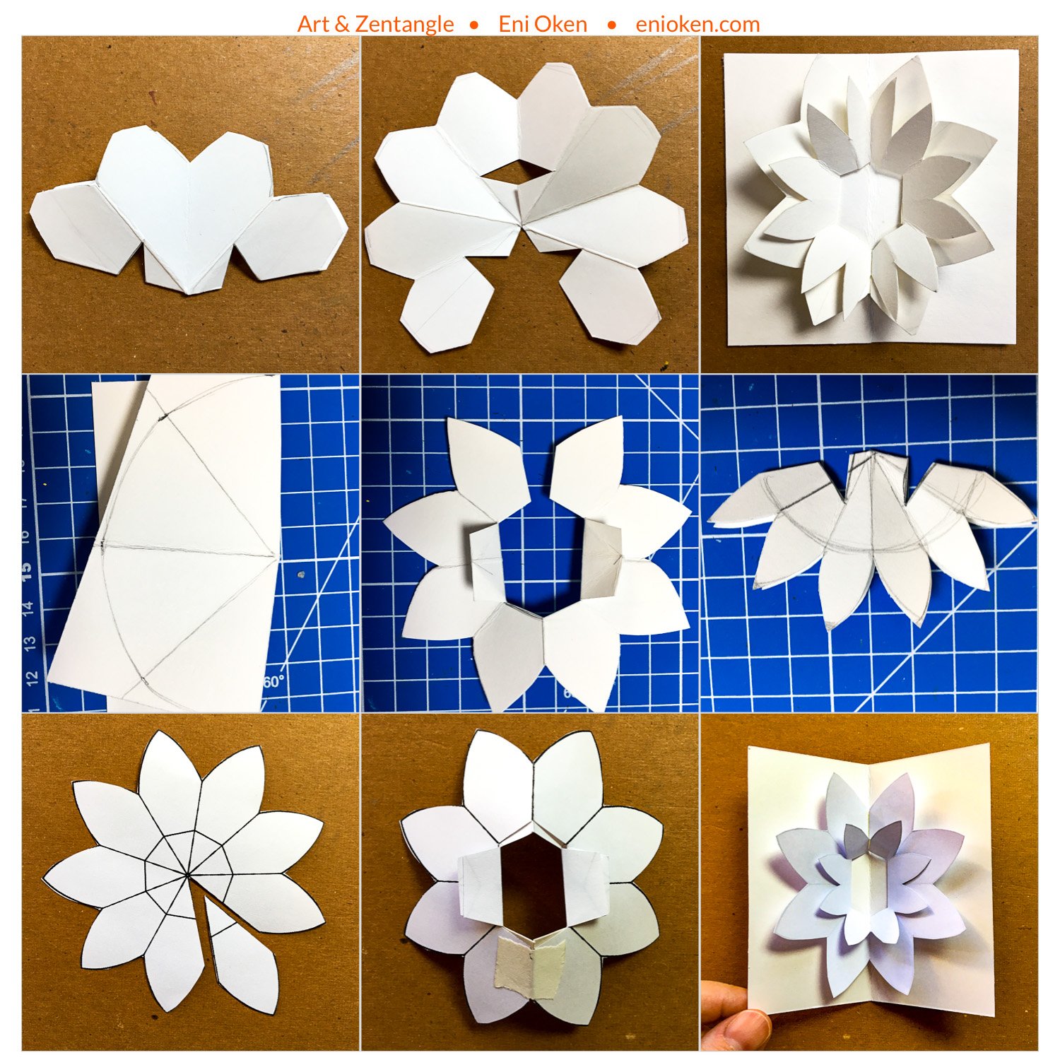 Floral Zentangle Pattern Artwork - Tutorial