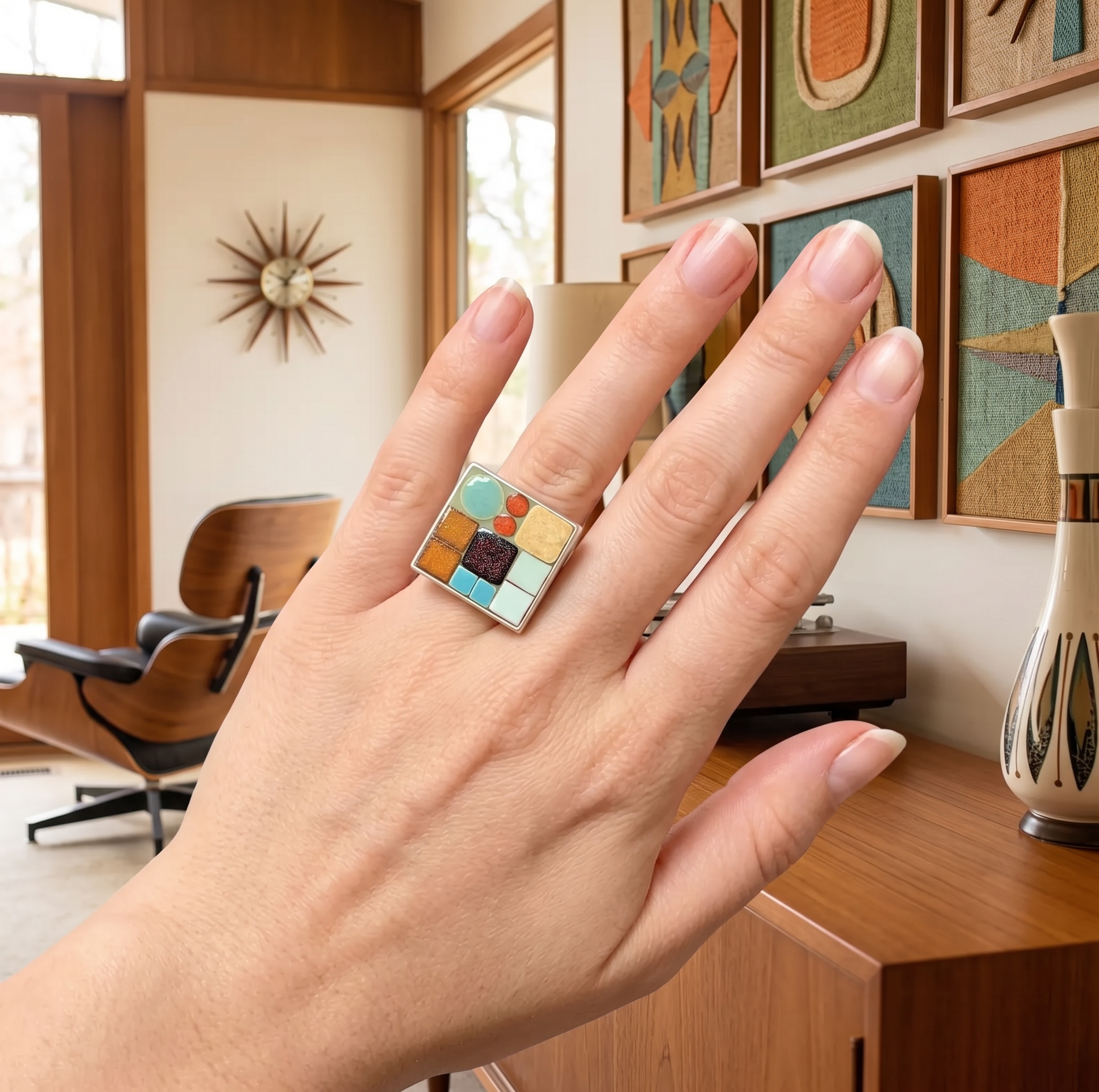 Mid century ring on hand.jpg
