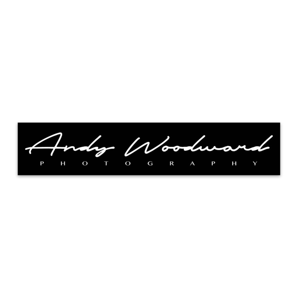 Andy Woodward Photography Sticker Andy Woodward