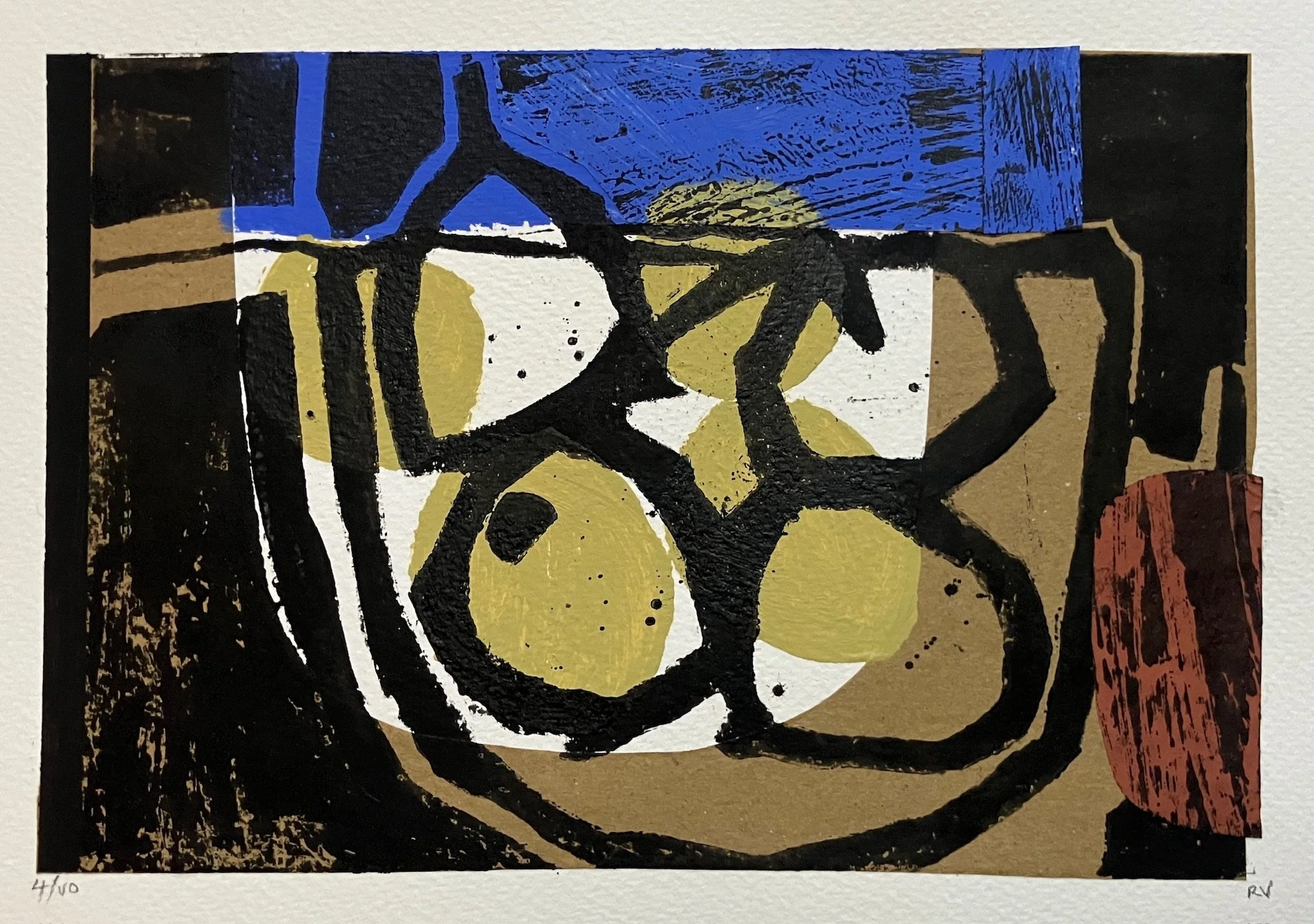 Rosemary Vanns_Small Bowl of Fruit_Linoprint,collage and handcolouring_Open edition_14cm x 20cm_£85.jpg