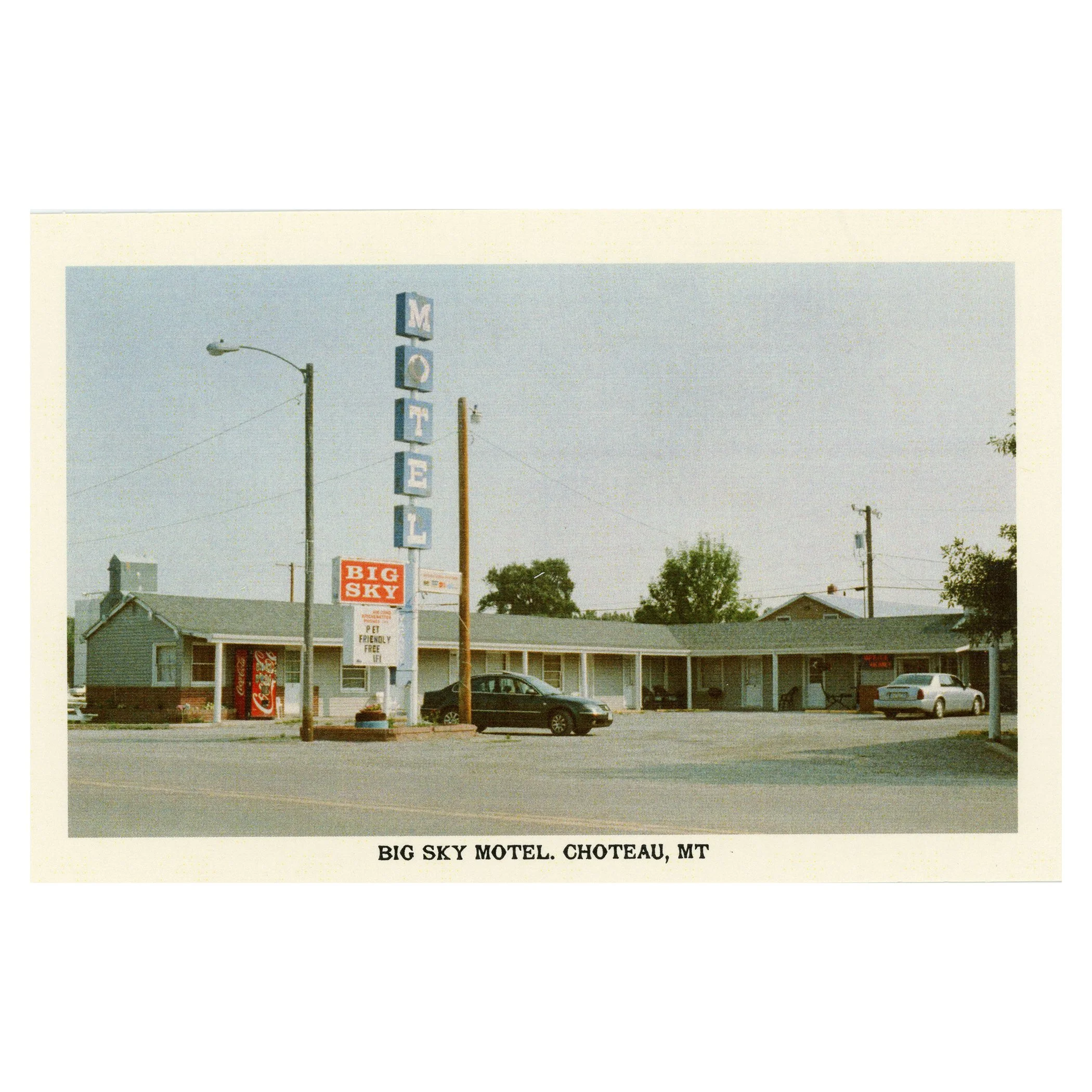 Big Sky Motel. Choteau, MT