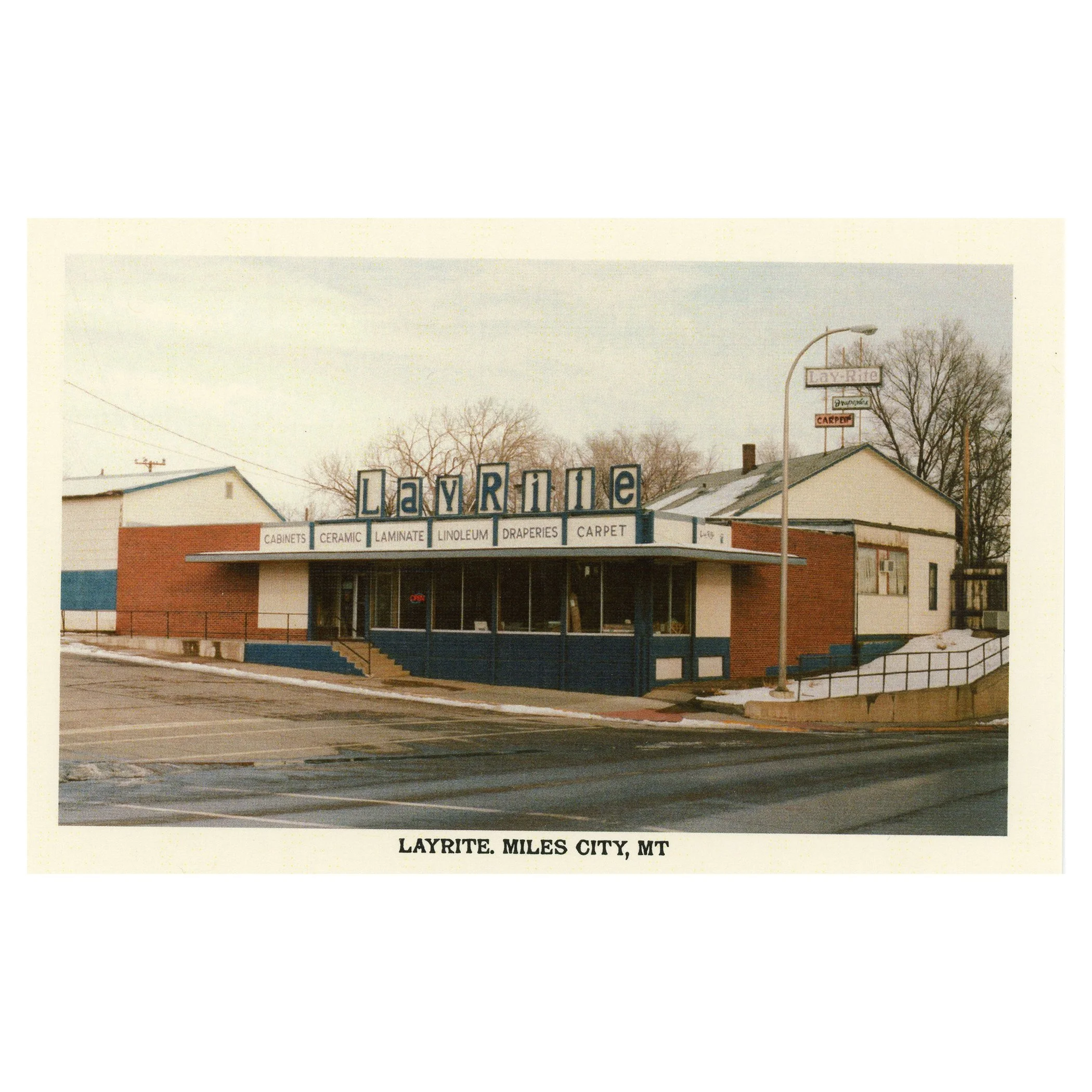 Layrite. Miles City, MT