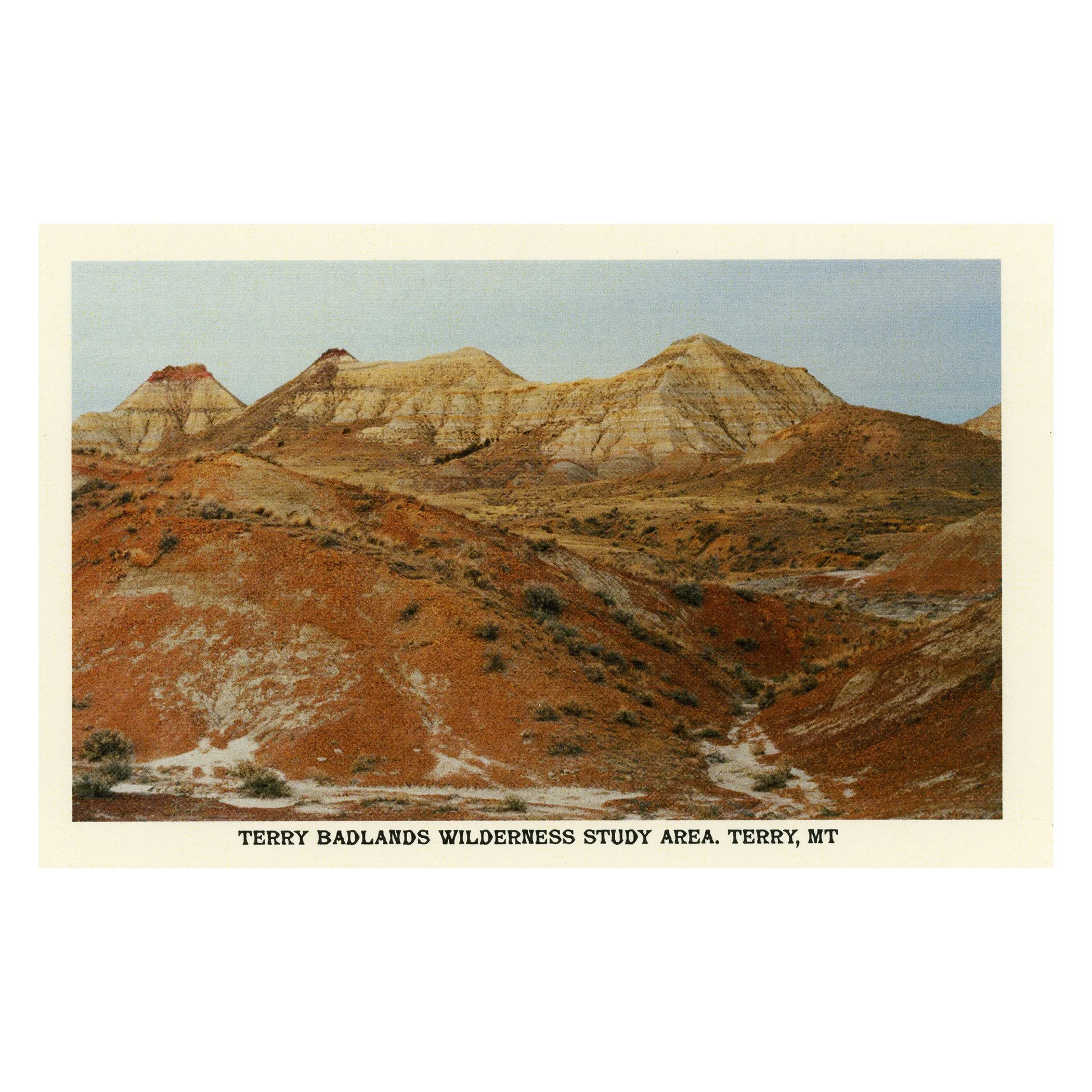 Terry Badlands Wilderness Study Area. Terry, MT