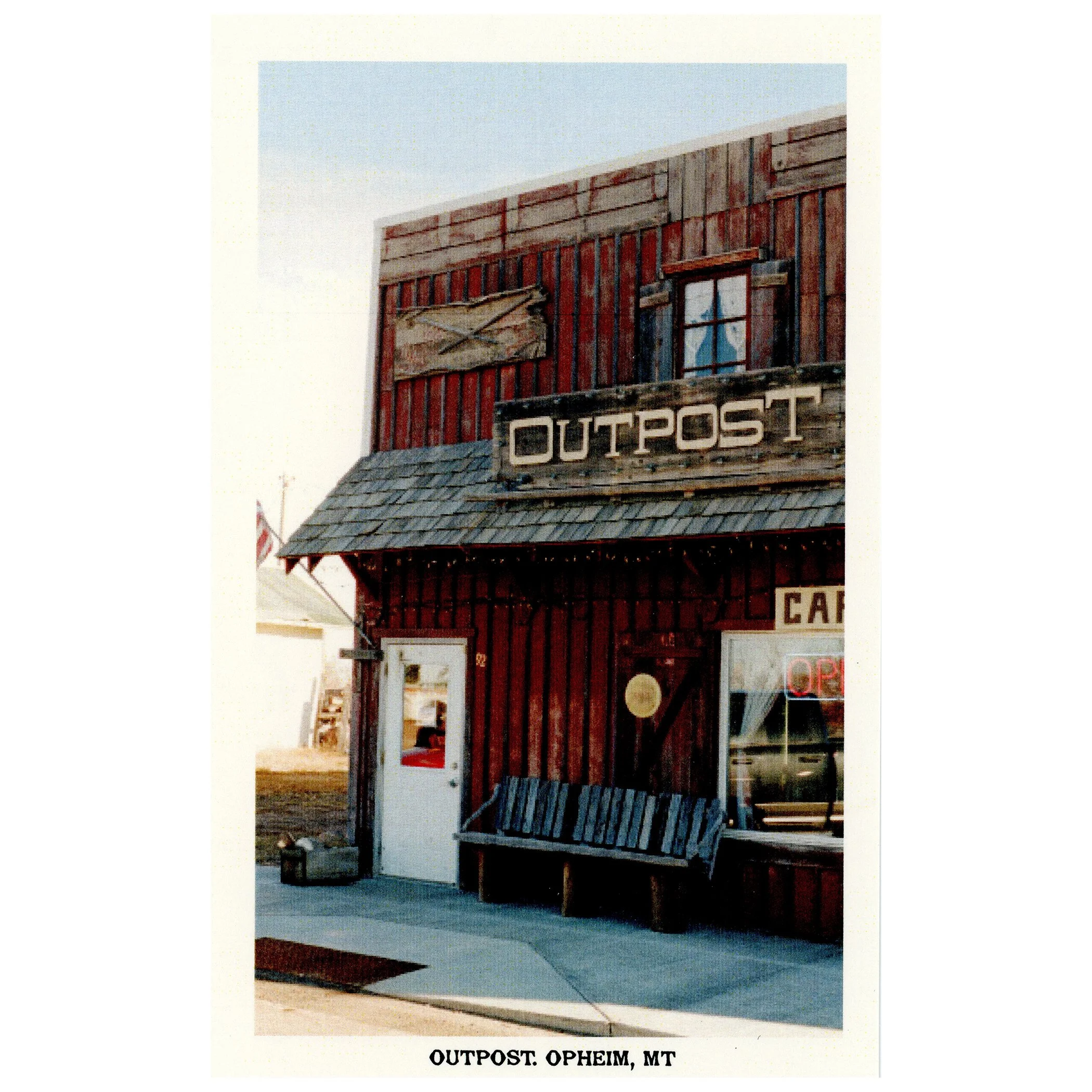 Outpost. Opheim, MT