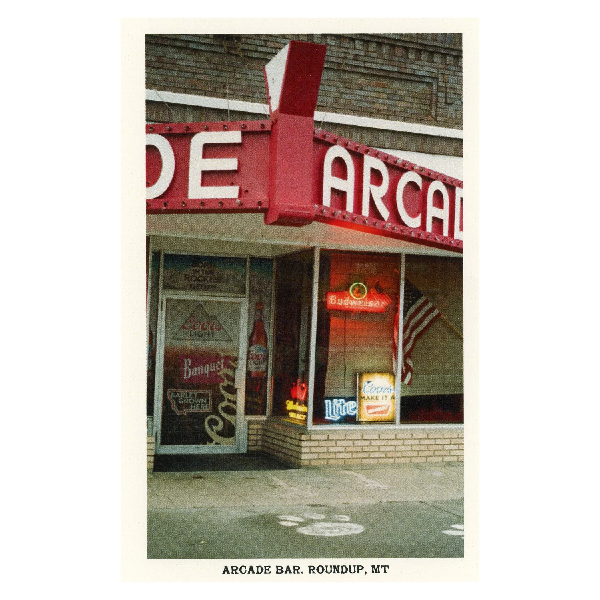 Arcade Bar. Roundup, MT
