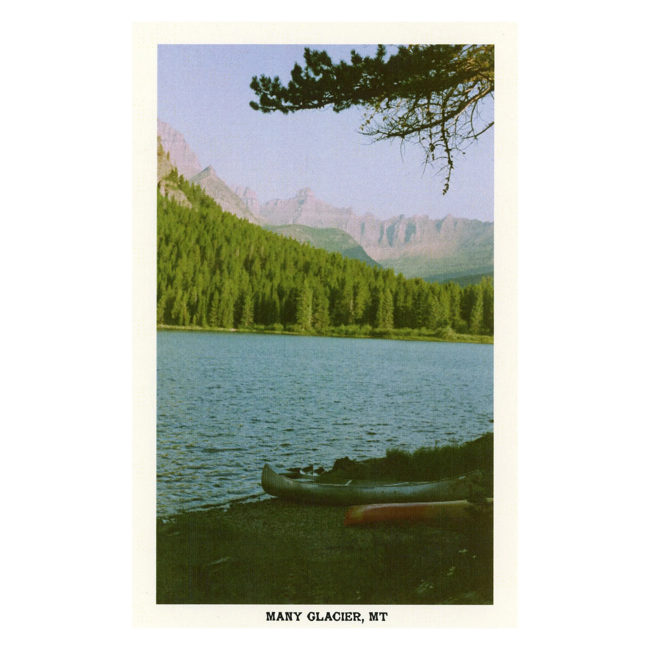 Many Glacier, MT (Canoes)