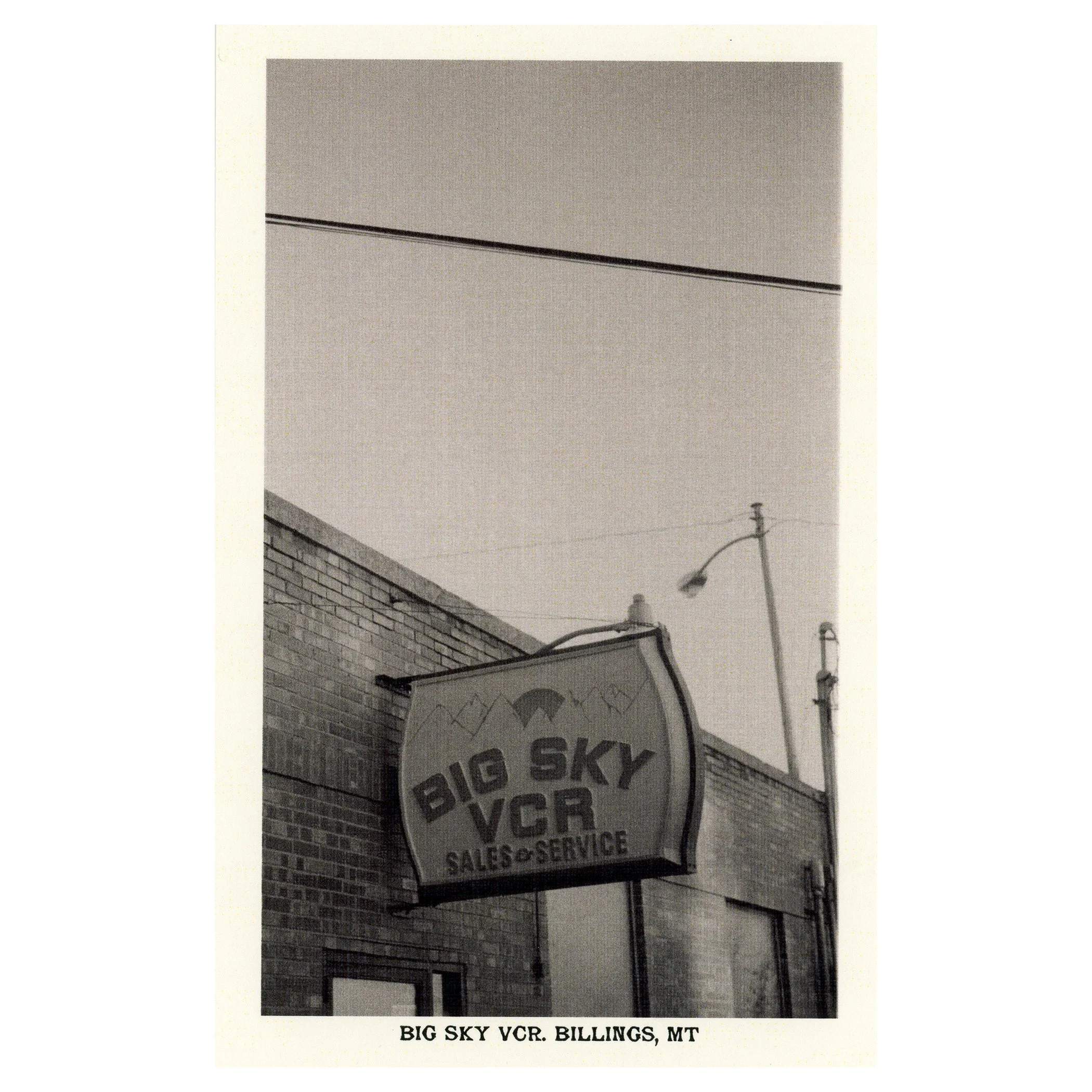 Big Sky VCR. Billings, MT