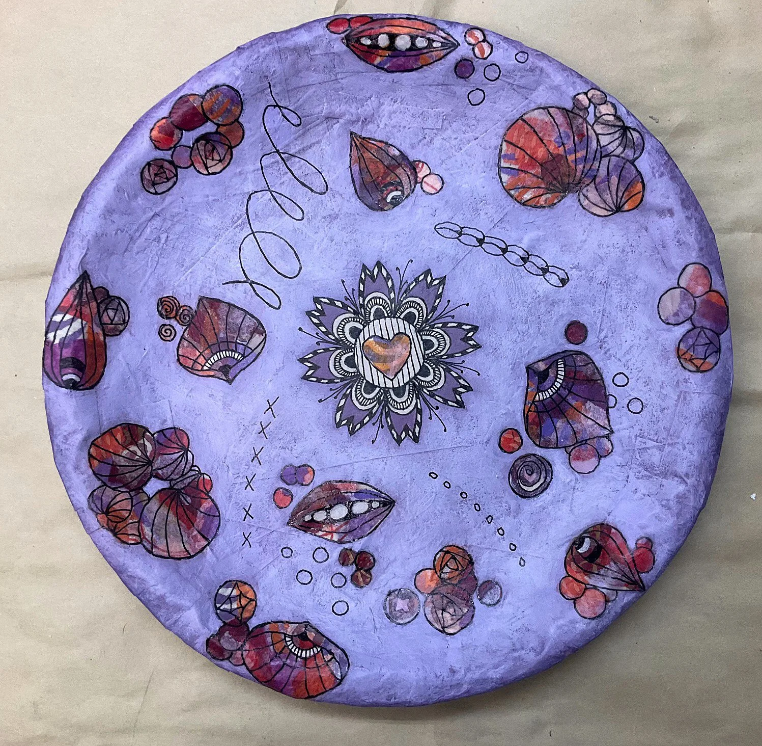 PAINTED HEART PLATE No 5.jpg