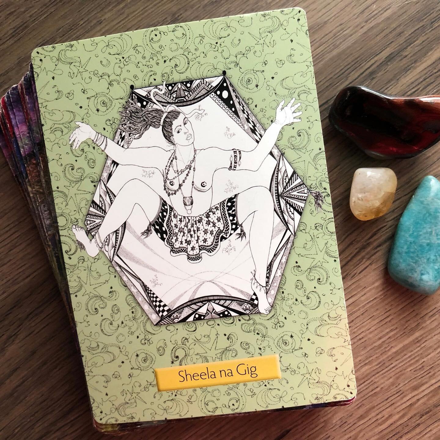 Journey Card of the Day for Inspired Guidance⁠⁠
Enjoy these weekly offerings, during this time of uncertainty, to cultivate calm and inspire reflection.⁠⁠
⁠⁠
Sheela na Gig &ndash; Joy &amp; Enchantment⁠⁠
Inspires us to continually awaken to the ecsta
