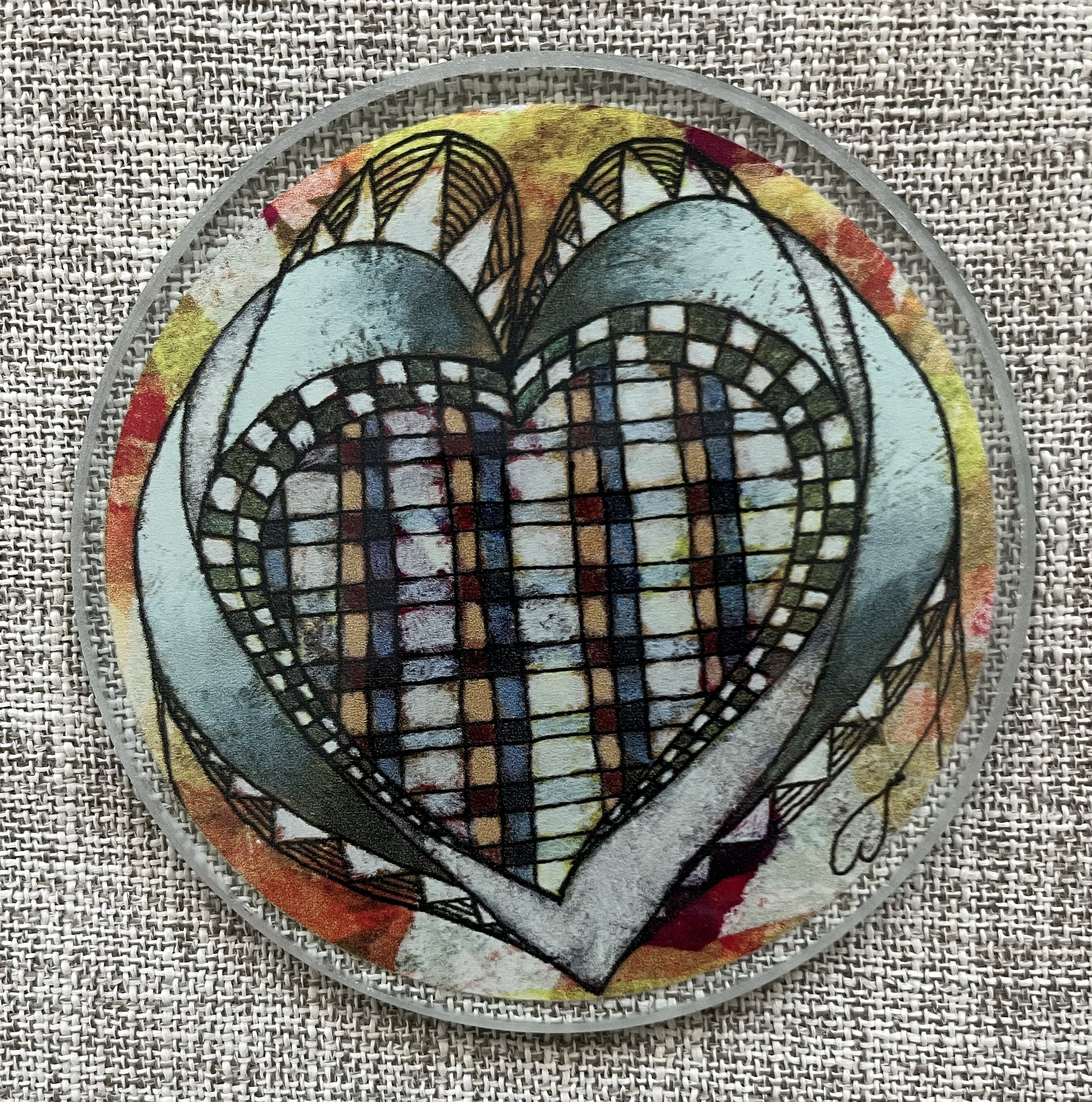 HEART COASTER - PLAID BLUE.jpg