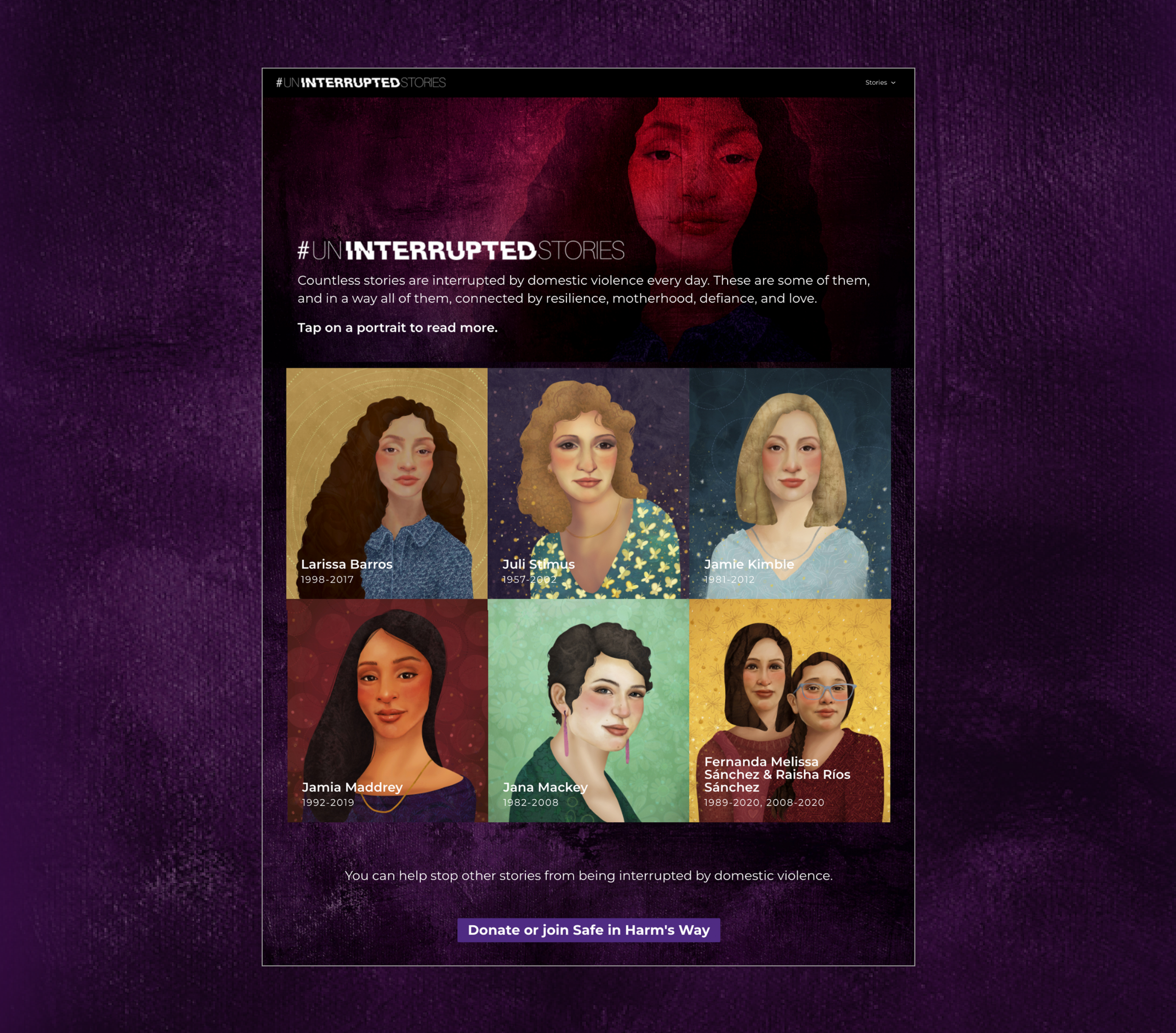 SafeInHarmsWay_UninterruptedStories_BestSocialMediaCampaign_4.png
