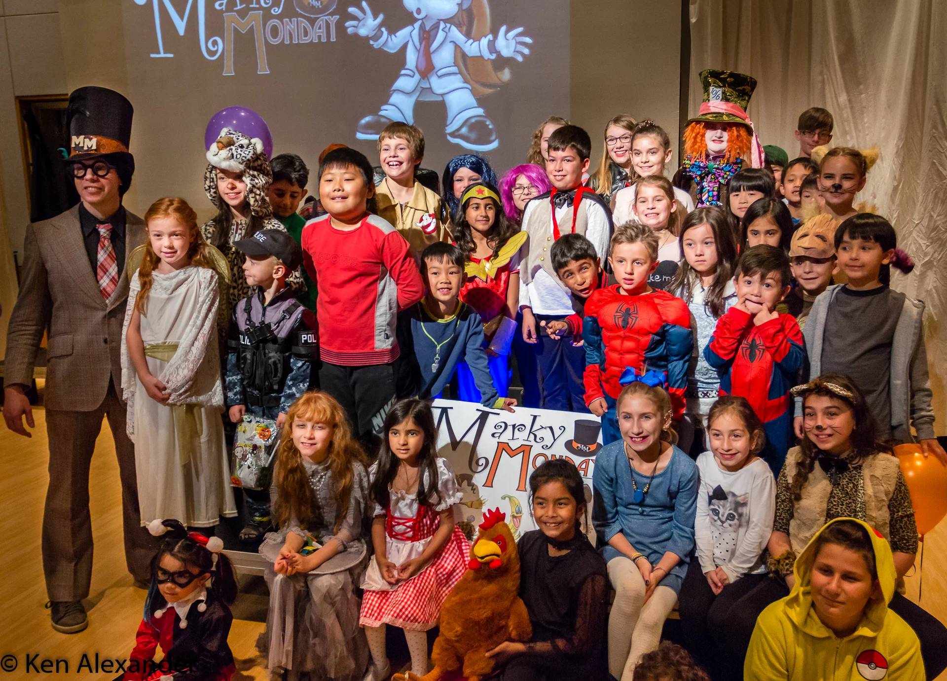 Marky Monday with kids at the Richmond Hill Centre for the Performing Arts