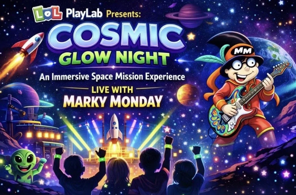 Cosmic Glow Night – An Immersive Space Mission Experience, Live with Marky Monday