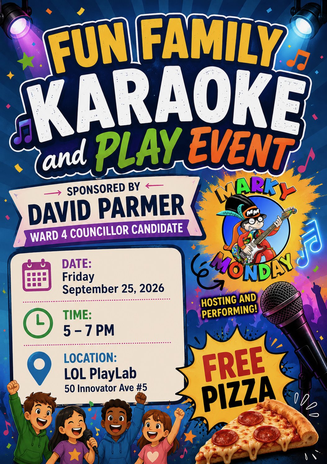 Family Fun Karaoke and Play Event