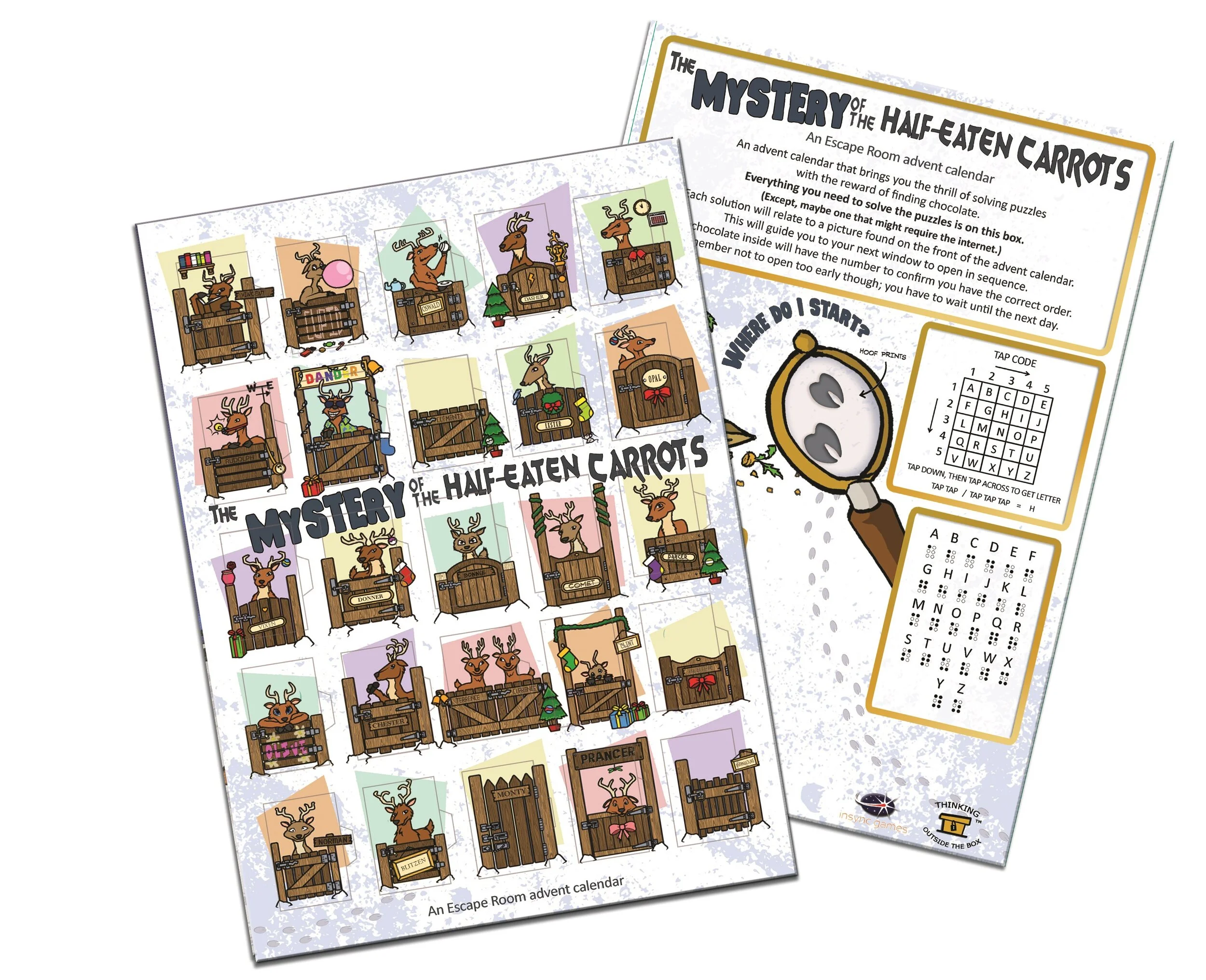 The New Escape Room Advent Calendar Thinking Outside The Box