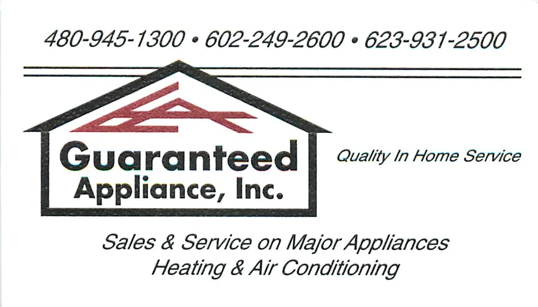 Guaranteed Appliance, Inc.