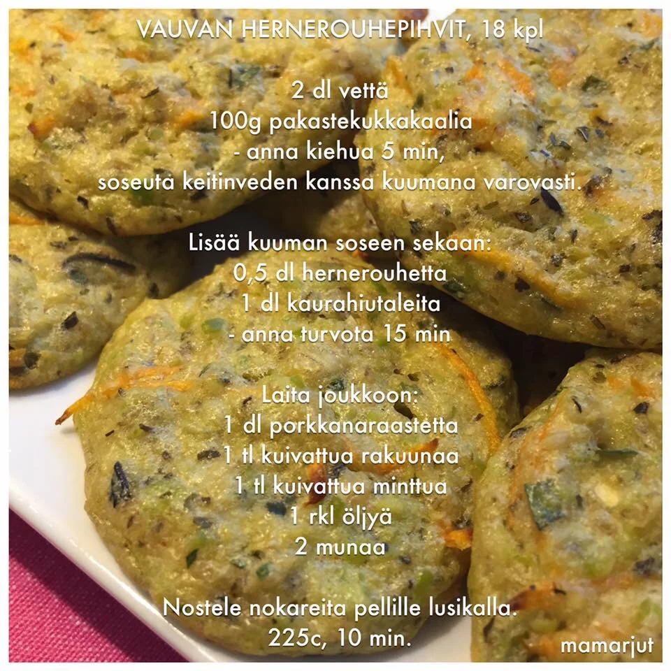 Vauvan hernerouhepihvit