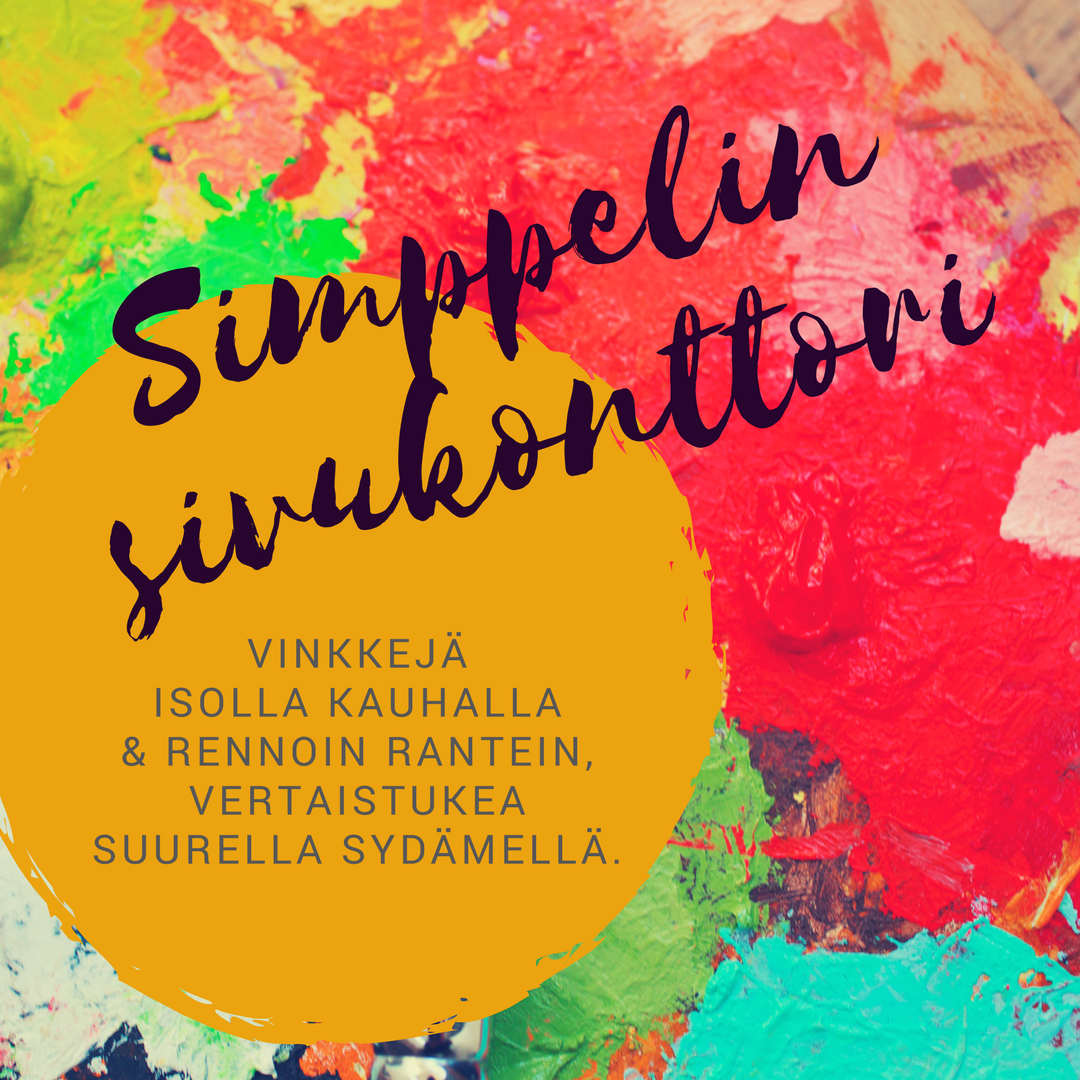 Tervetuloa Simppelin sivukonttoriin + kirja-arvonta!