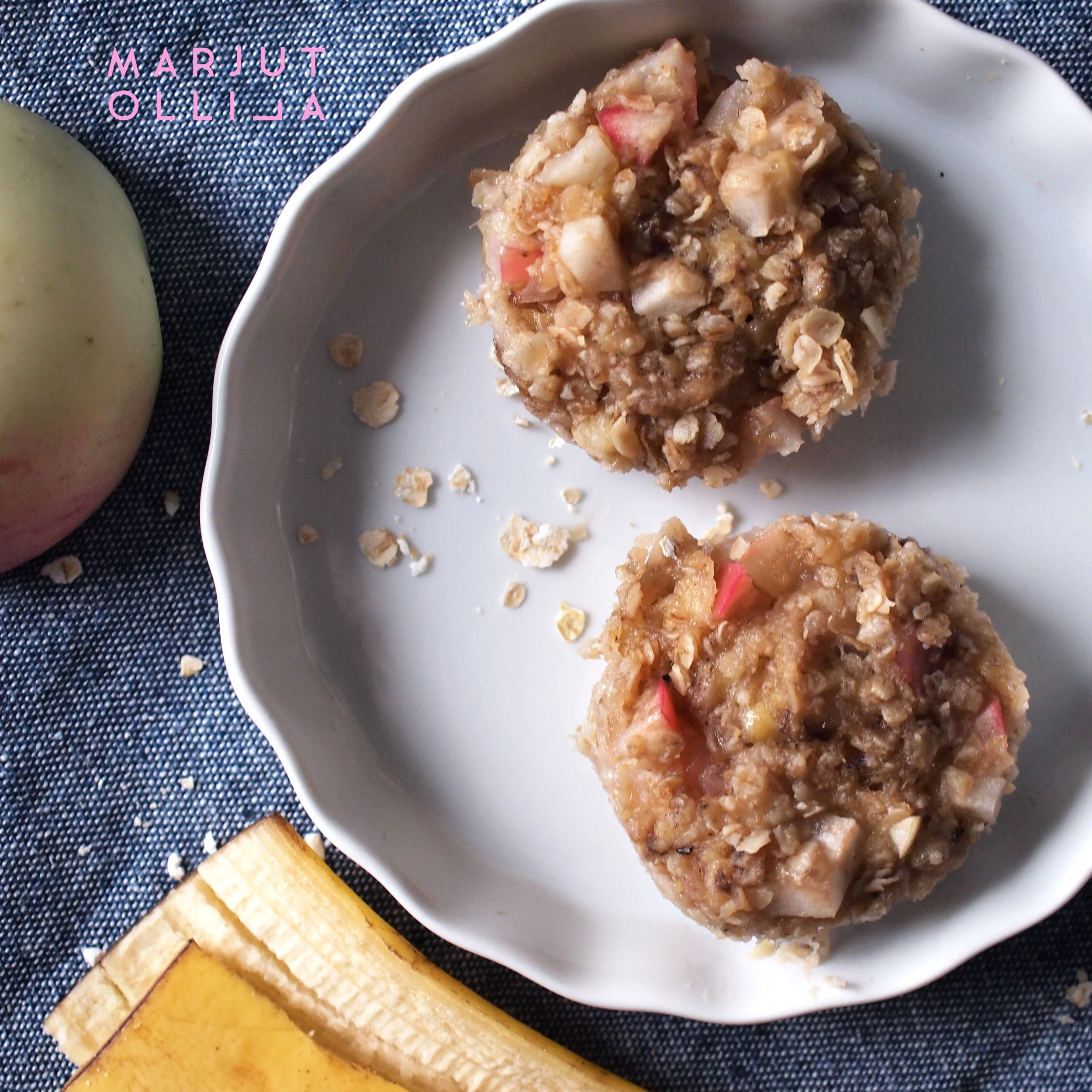 Vauvan munaton mukimuffinsi mikrossa