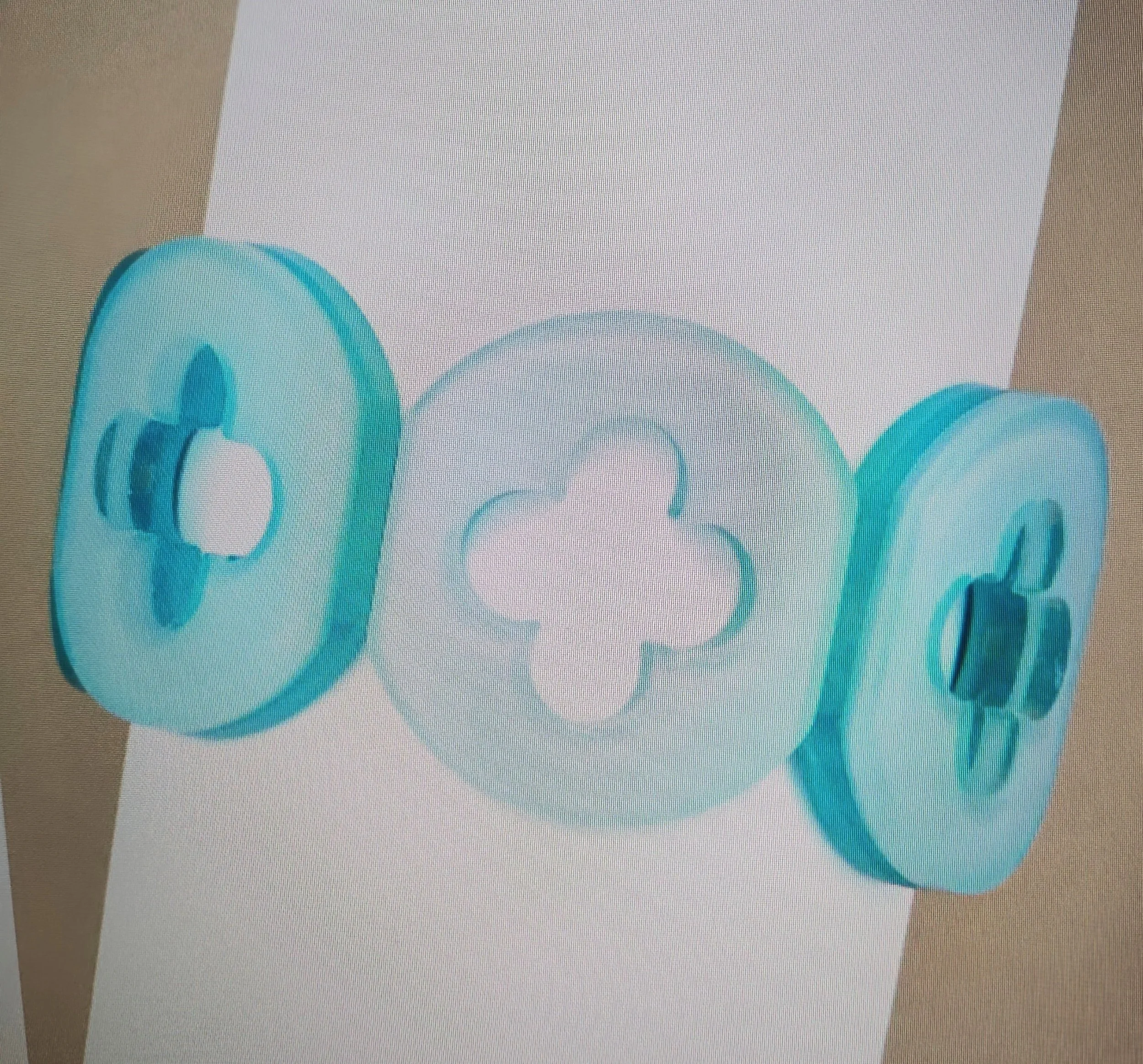 Zenzii Felicity Resin Bracelet Bright BLUE.jpg