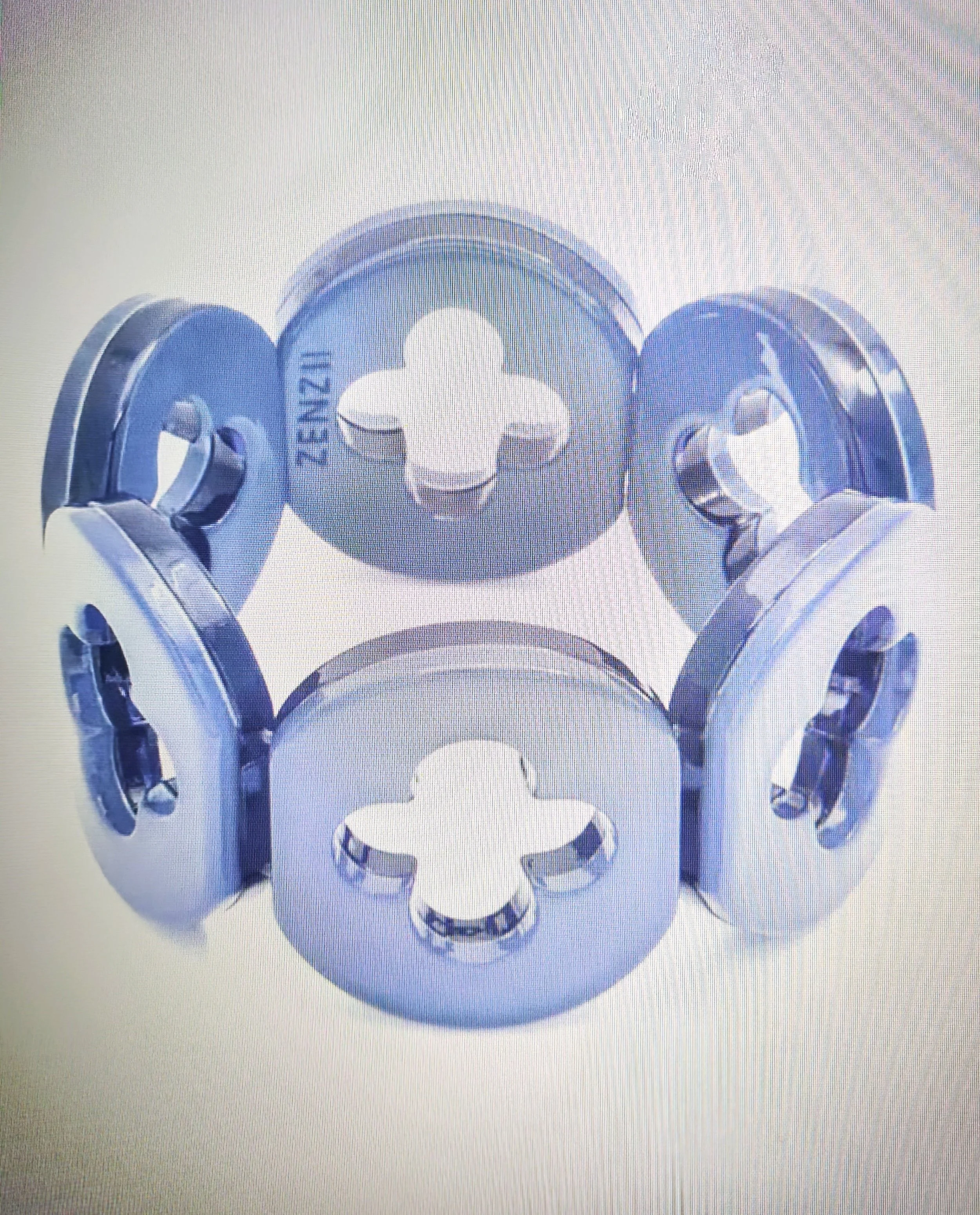 Zenzi Felicity Resin Bracelet Light blue.jpg