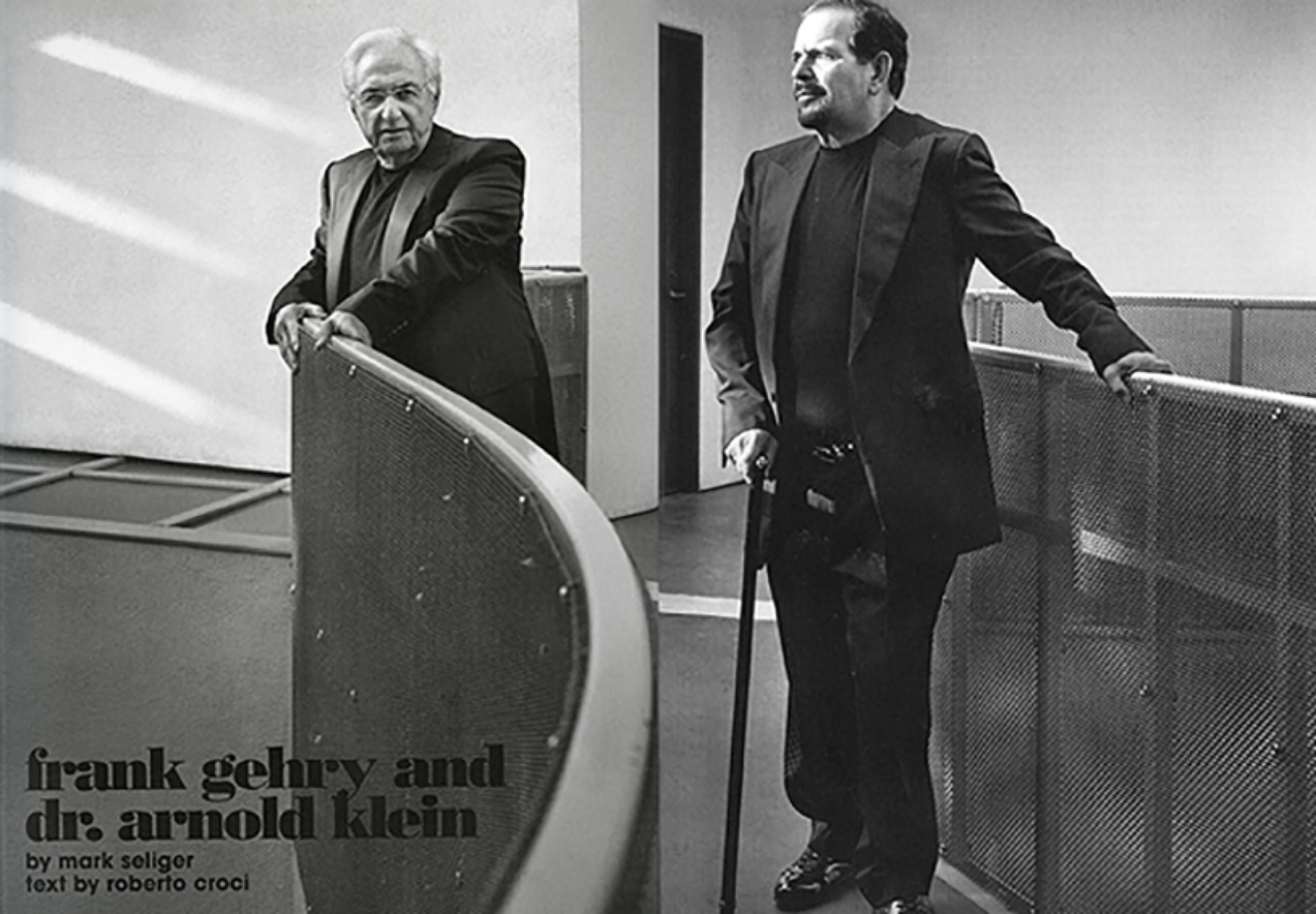  FRANK GEHRY &amp; DR. ARNOLD KLEIN 