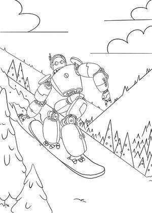 James' Holiday Coloring Sheets — greta eskridge