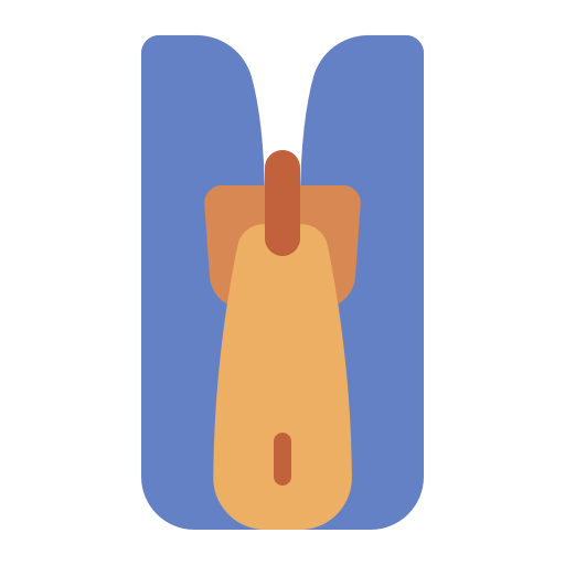 Illustration of a computer mouse with a butterfly on top of it.