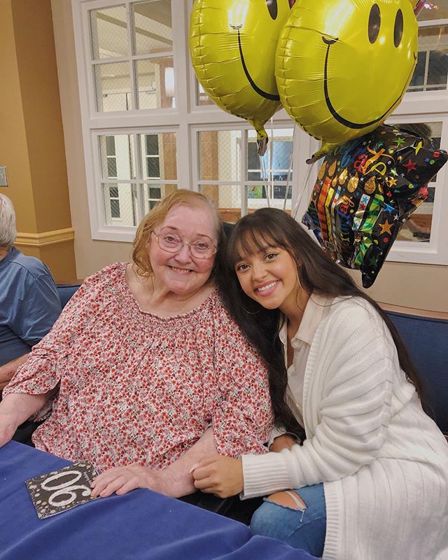 Bday post pt 2 🎉😋: I am lucky enough to share the SAME Birthday as my grandma!! 👯&zwj;♀️And this year she turned 90!!! 😍 love her so much. Cherishing every moment 💗💗💗 Happy Birthday Grandma DeBoo