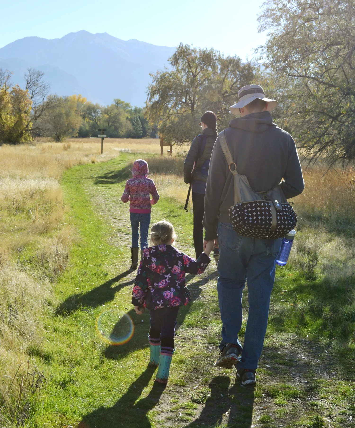 The Bray family, from our outing with military families at the Ogden Nature Center