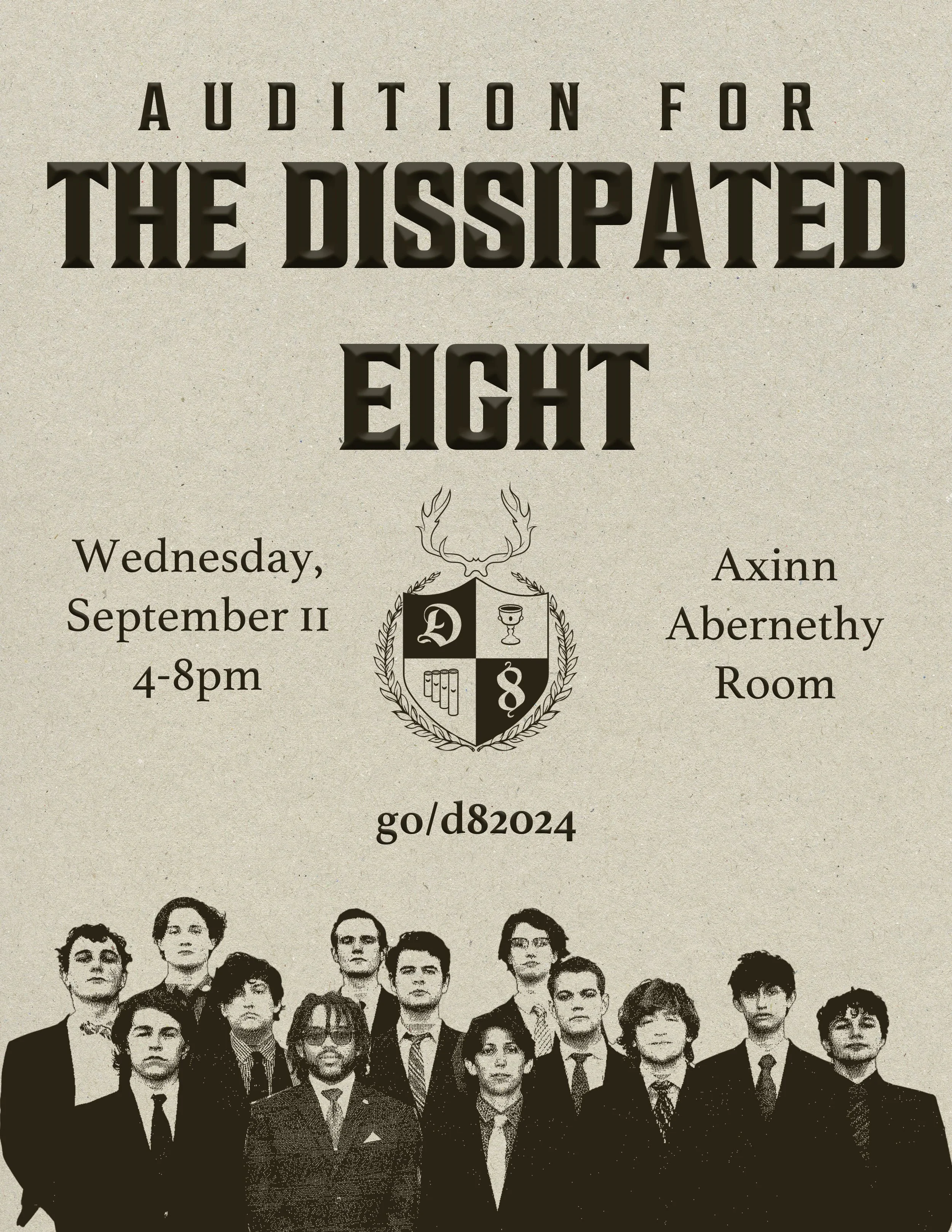 Audition for The Dissipated Eight