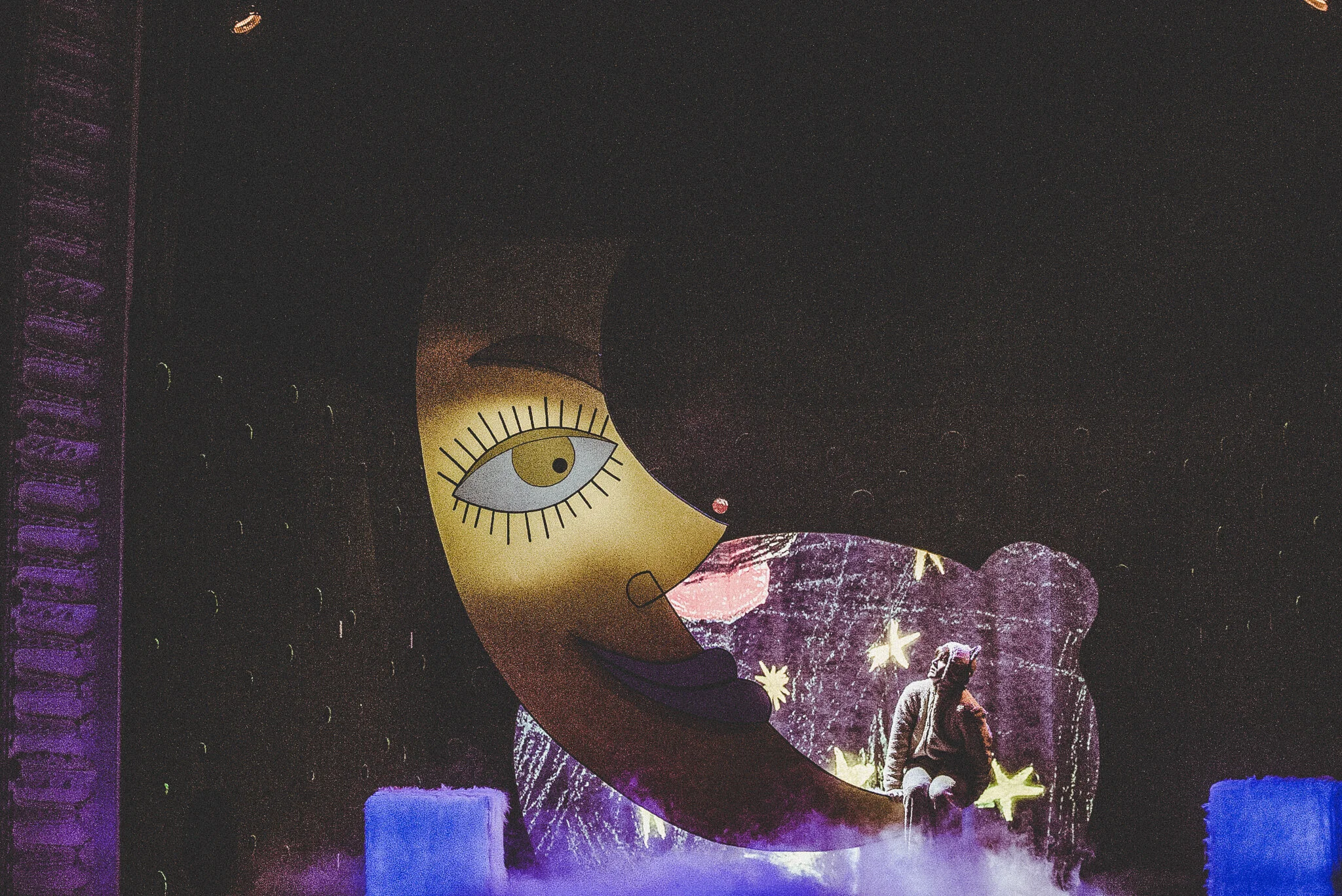 projection design for Timo Parvela's "Little Pii &amp; Swing Board"