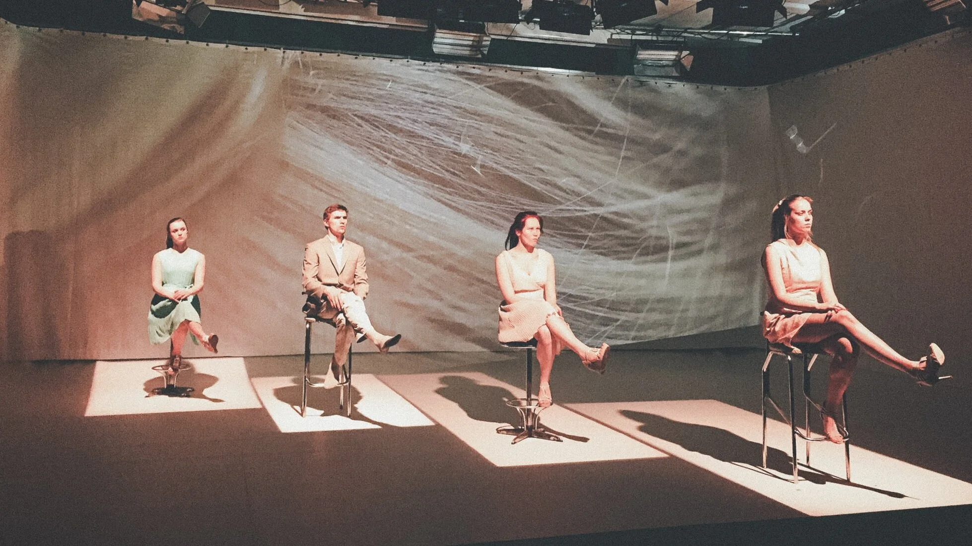 projection design for dance performance "Mix - (Official Dance)"