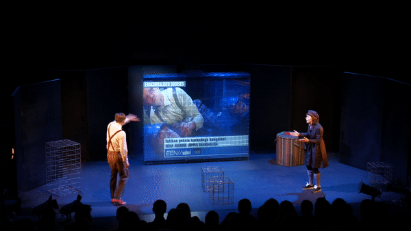 projection design for Mehis Pihla's "Tasujad"