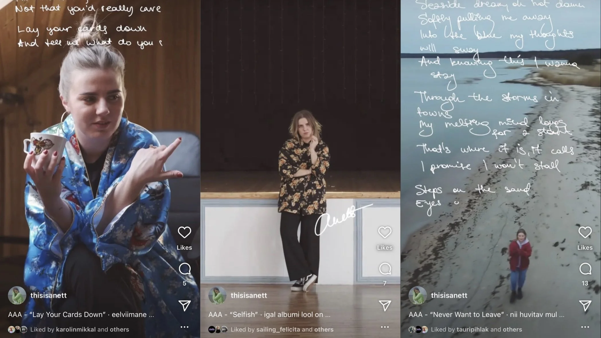 Video series: Anett x Stories Behind the Songs