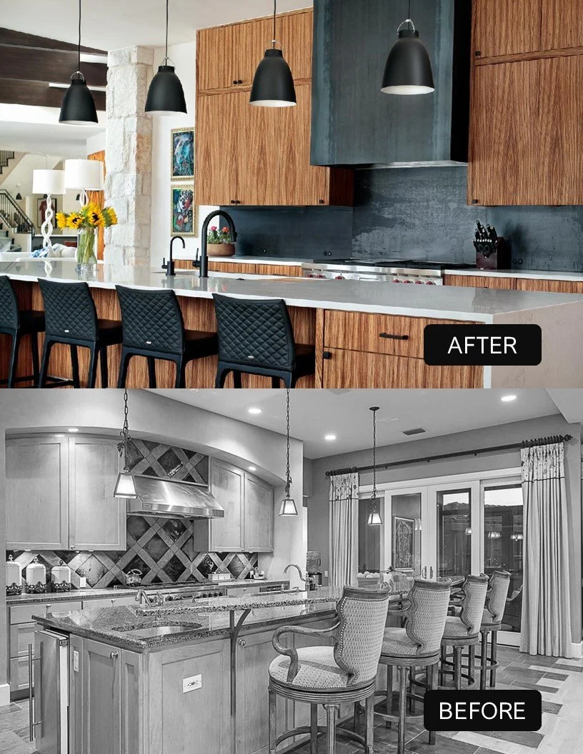 Before and After Kitchen