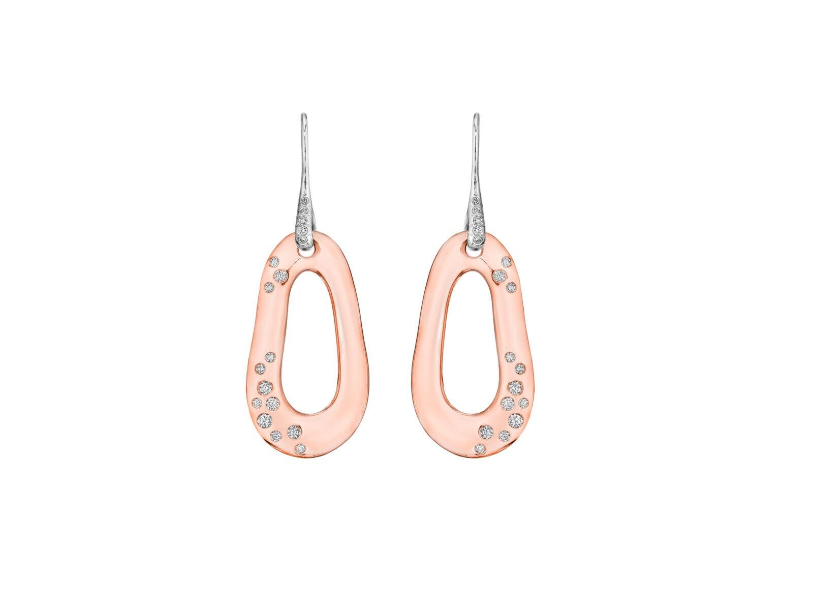 STEPPING STONE DIAMOND ETOILE EARRING
