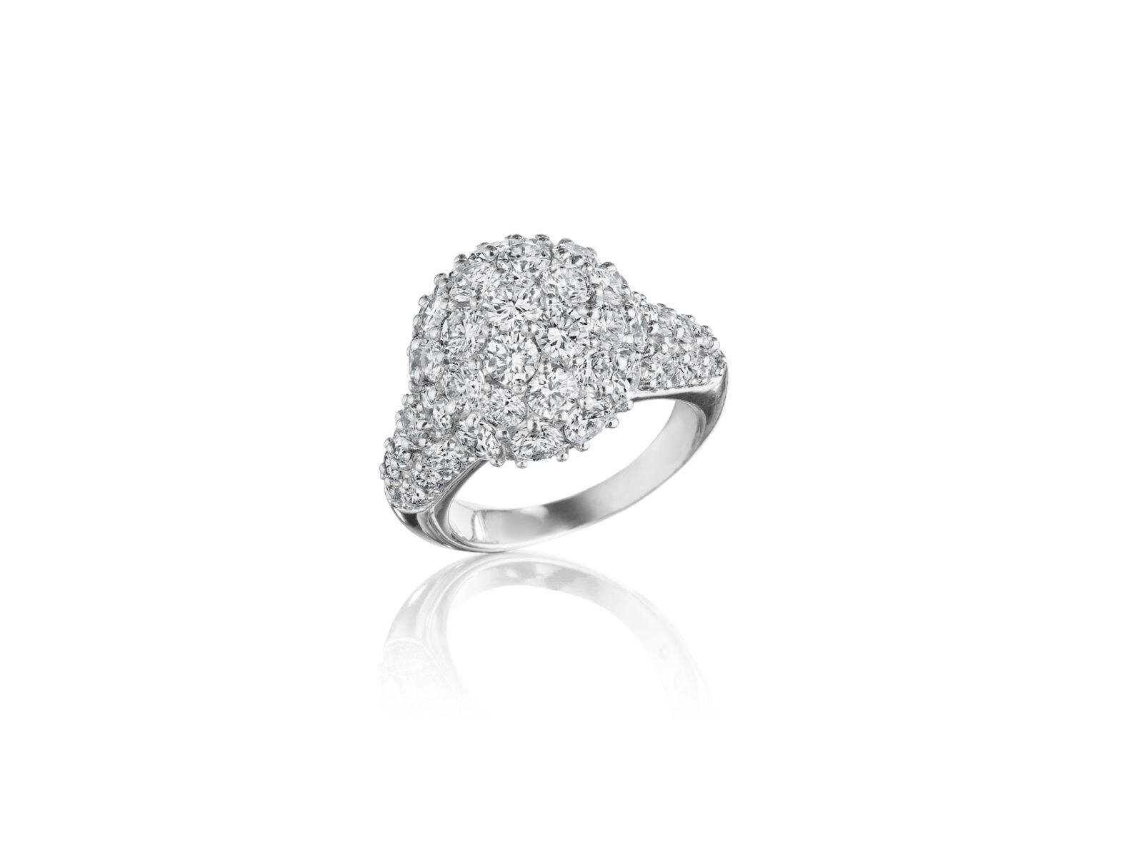 LES BOULES COLLECTION DIAMOND DOME RING