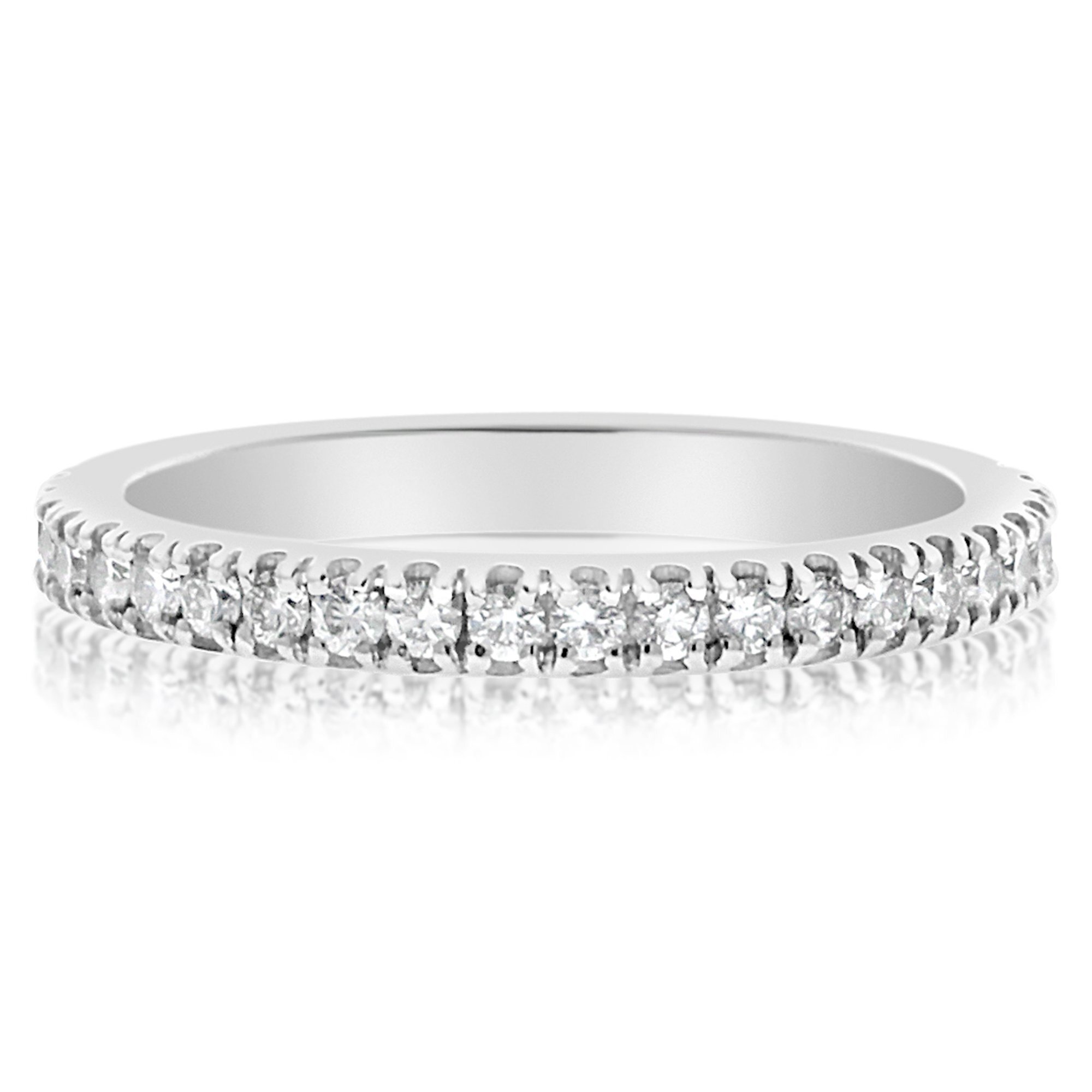 Skinny Four Prong Band Halfway Around