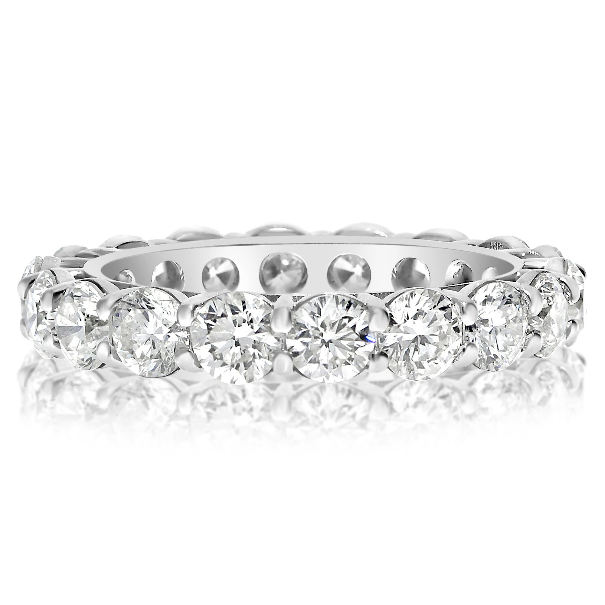 WIRE SHARED PRONG BAND - 4.00 CTW