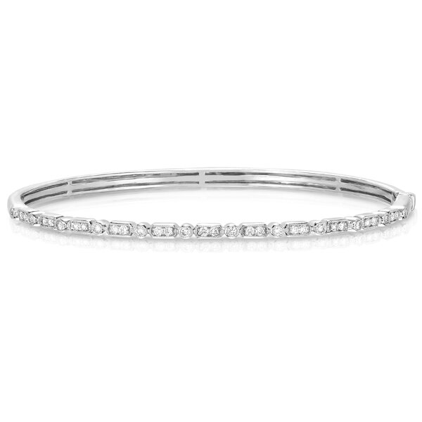 Rectangle and Round Shape Bangle