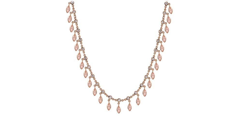 Featherette Necklace