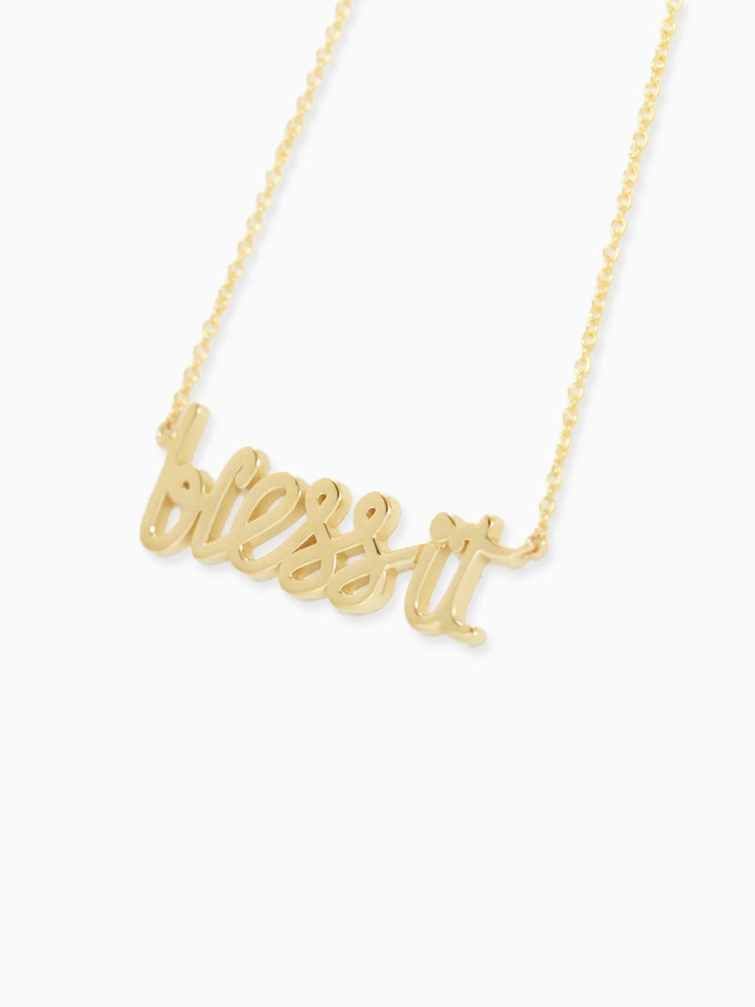 Bless It Gold Necklace