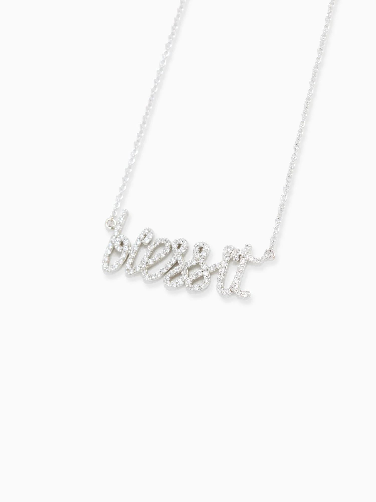 Bless It Diamond Necklace