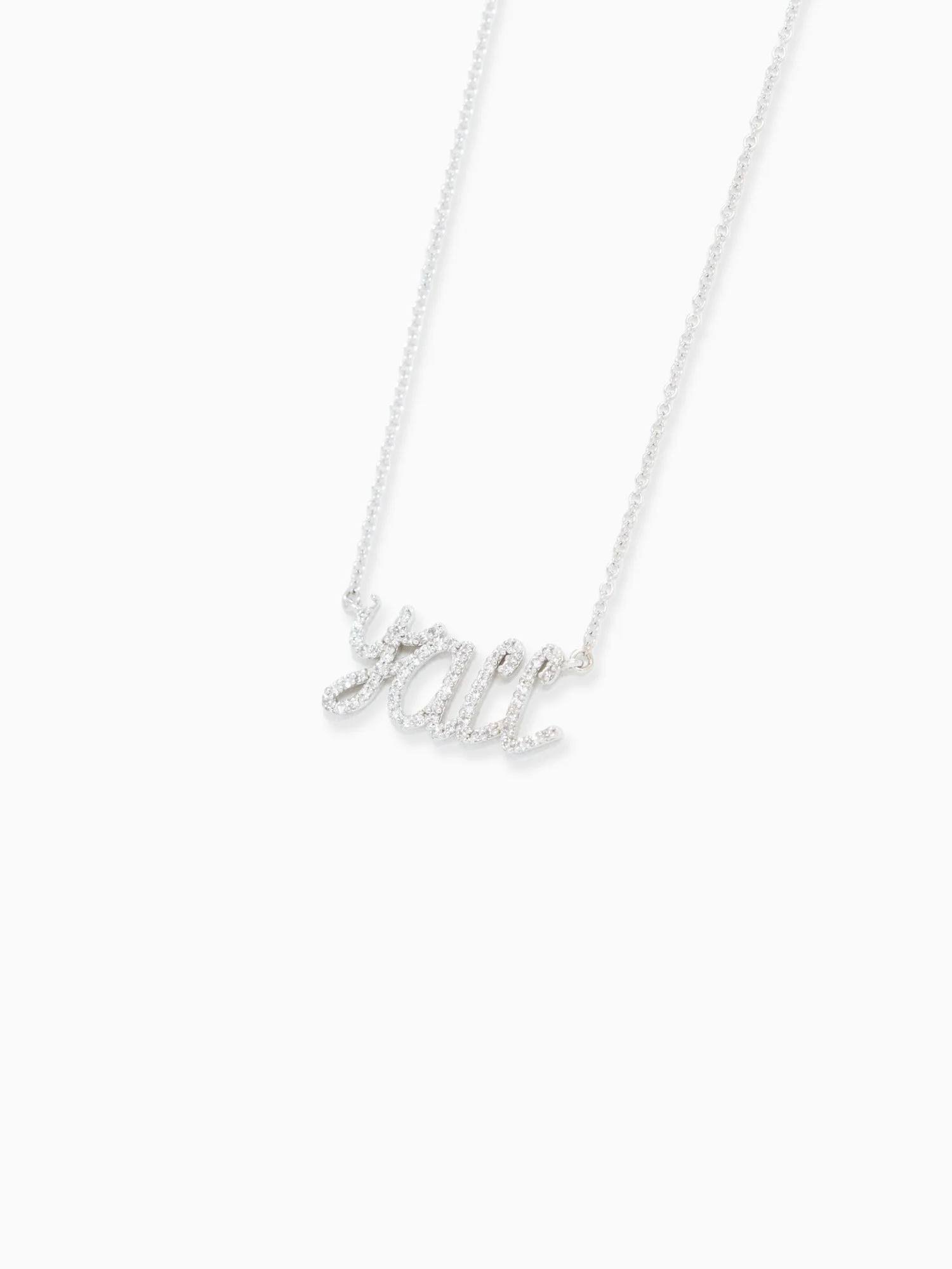 Y'all Diamond Necklace