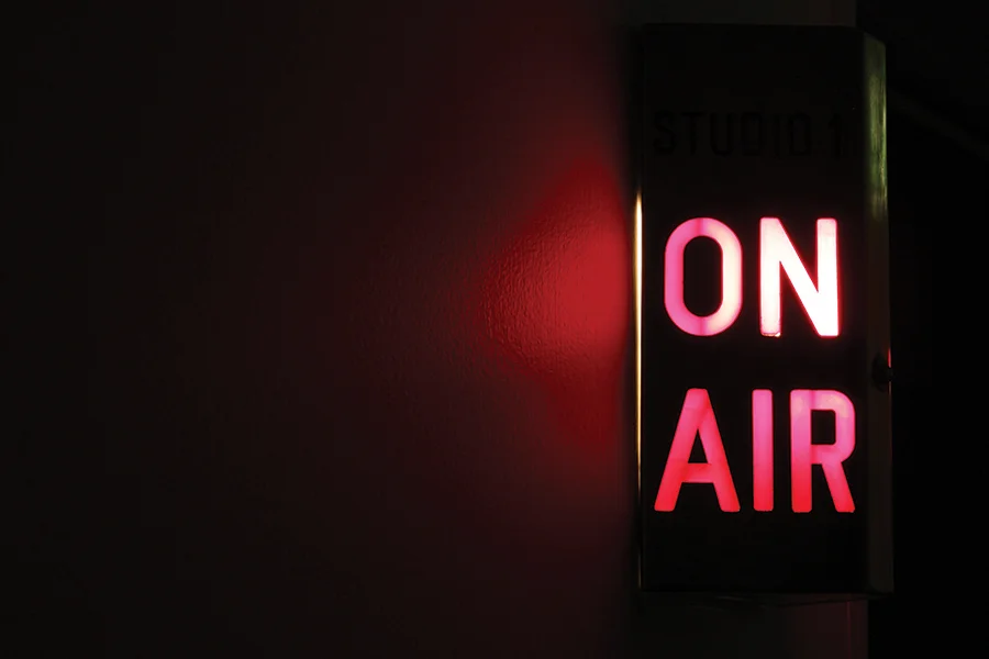 "On Air" by Remi Rough; this installation housed Sole DXB's radio line up.